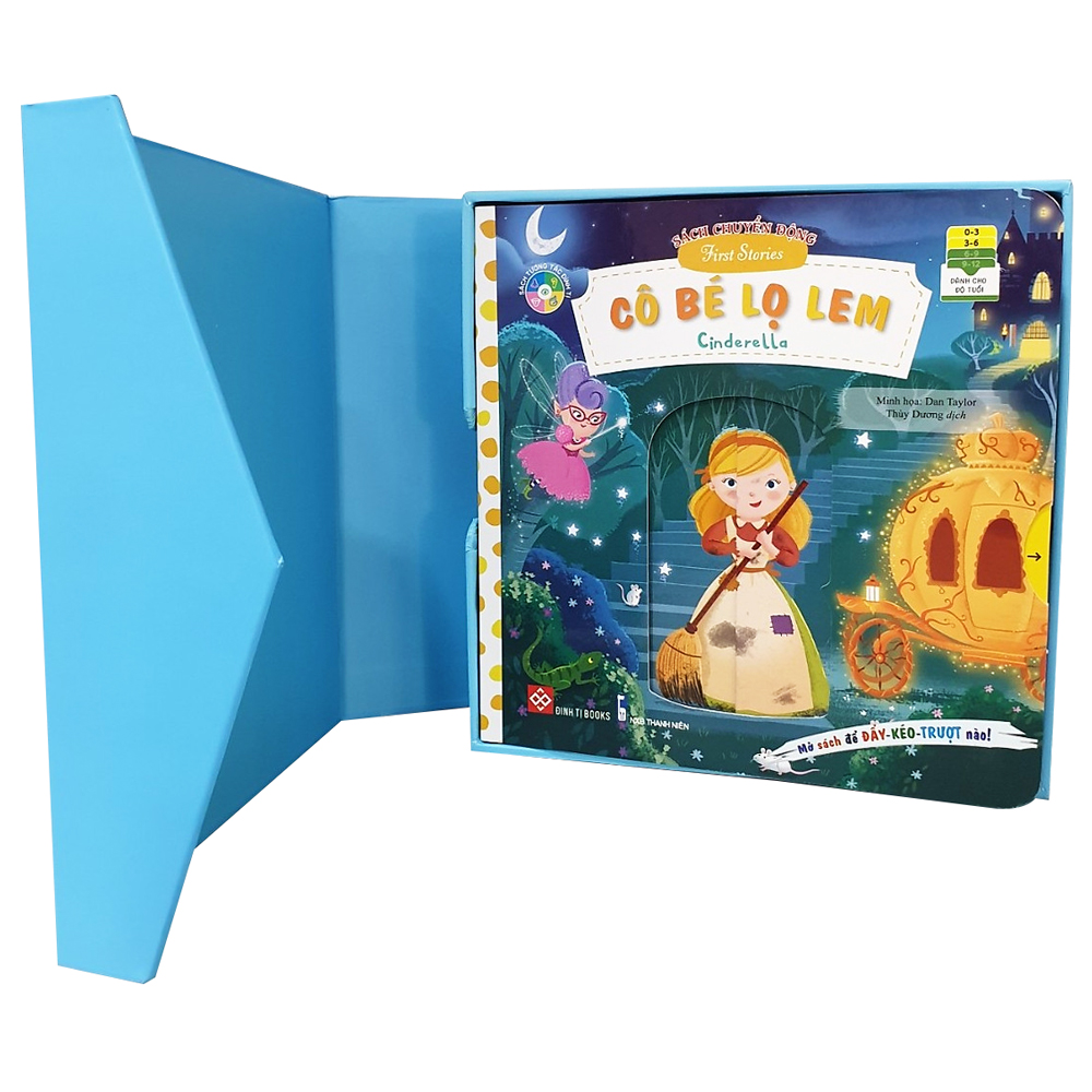 sách tương tác chuyển động - thế giới cổ tích - hộp 1 (3 tập) - Ảnh 7