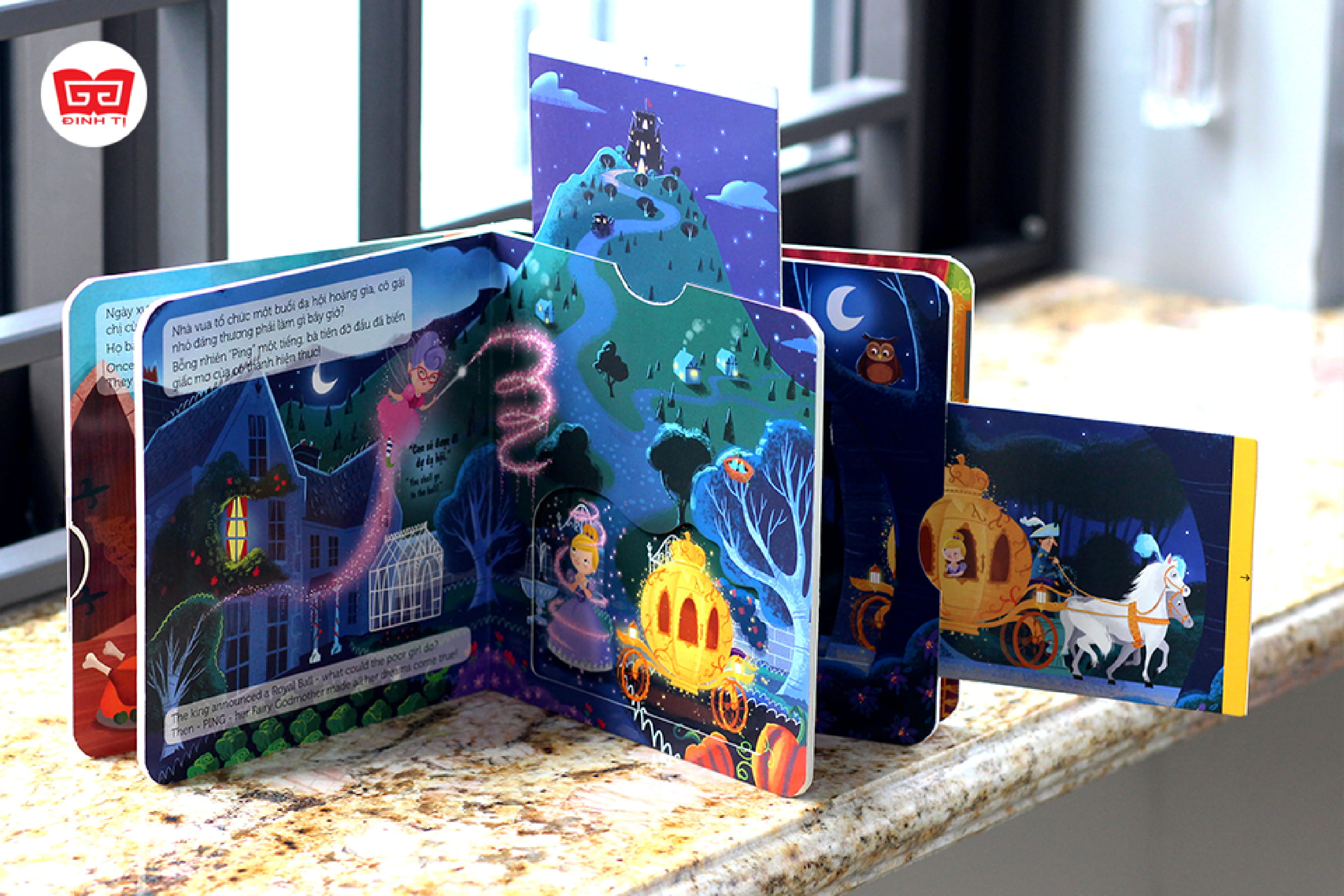 sách tương tác chuyển động - thế giới cổ tích - hộp 1 (3 tập) - Ảnh 9