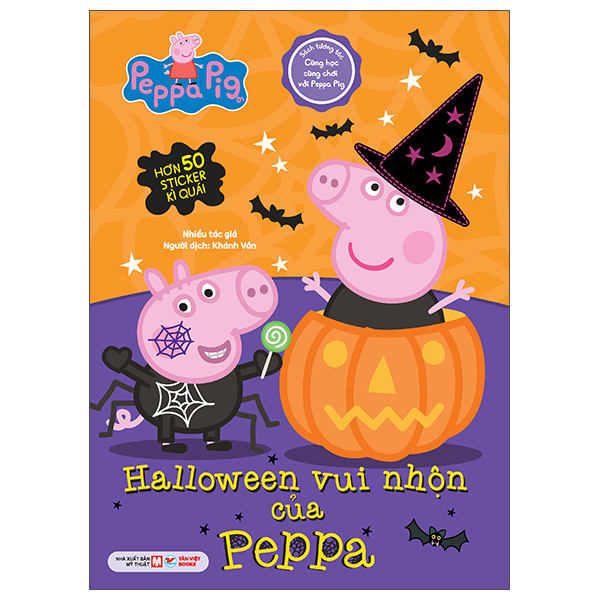 Sach Tuong Tac - Cung Hoc Cung Choi Voi Peppa Pig - Halloween Vui Nhon Cua Peppa