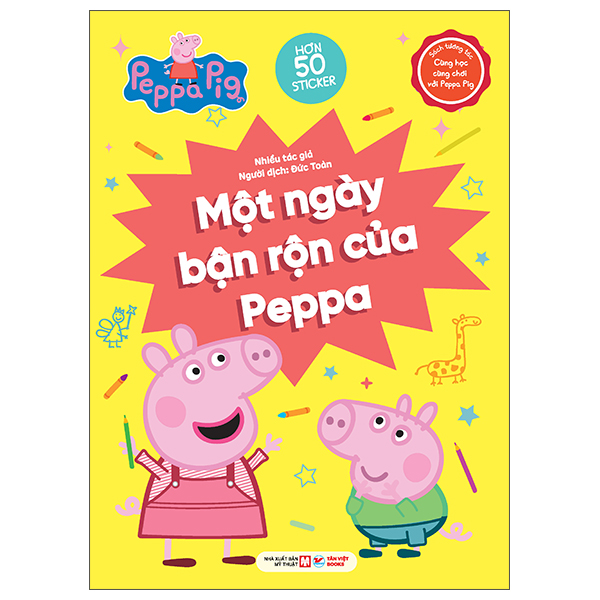 Sách Tương Tác - Cùng Học Cùng Chơi Với Peppa Pig - Một Ngày Bận Rộn Của Peppa