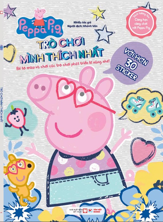 Sách Tương Tác - Cùng Học Cùng Chơi Với Peppa Pig - Trò Chơi Mình Thích Nhất - Ảnh 2