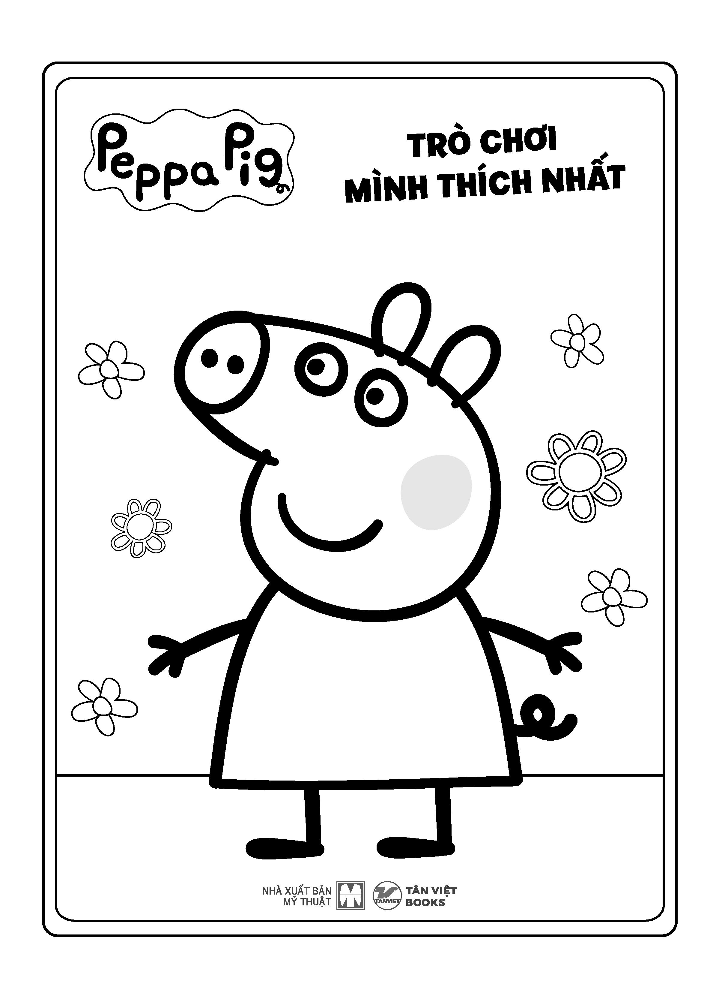Sách Tương Tác - Cùng Học Cùng Chơi Với Peppa Pig - Trò Chơi Mình Thích Nhất - Ảnh 3