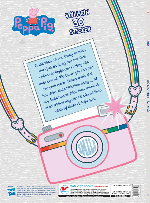 Sách Tương Tác - Cùng Học Cùng Chơi Với Peppa Pig - Trò Chơi Mình Thích Nhất - Ảnh 5