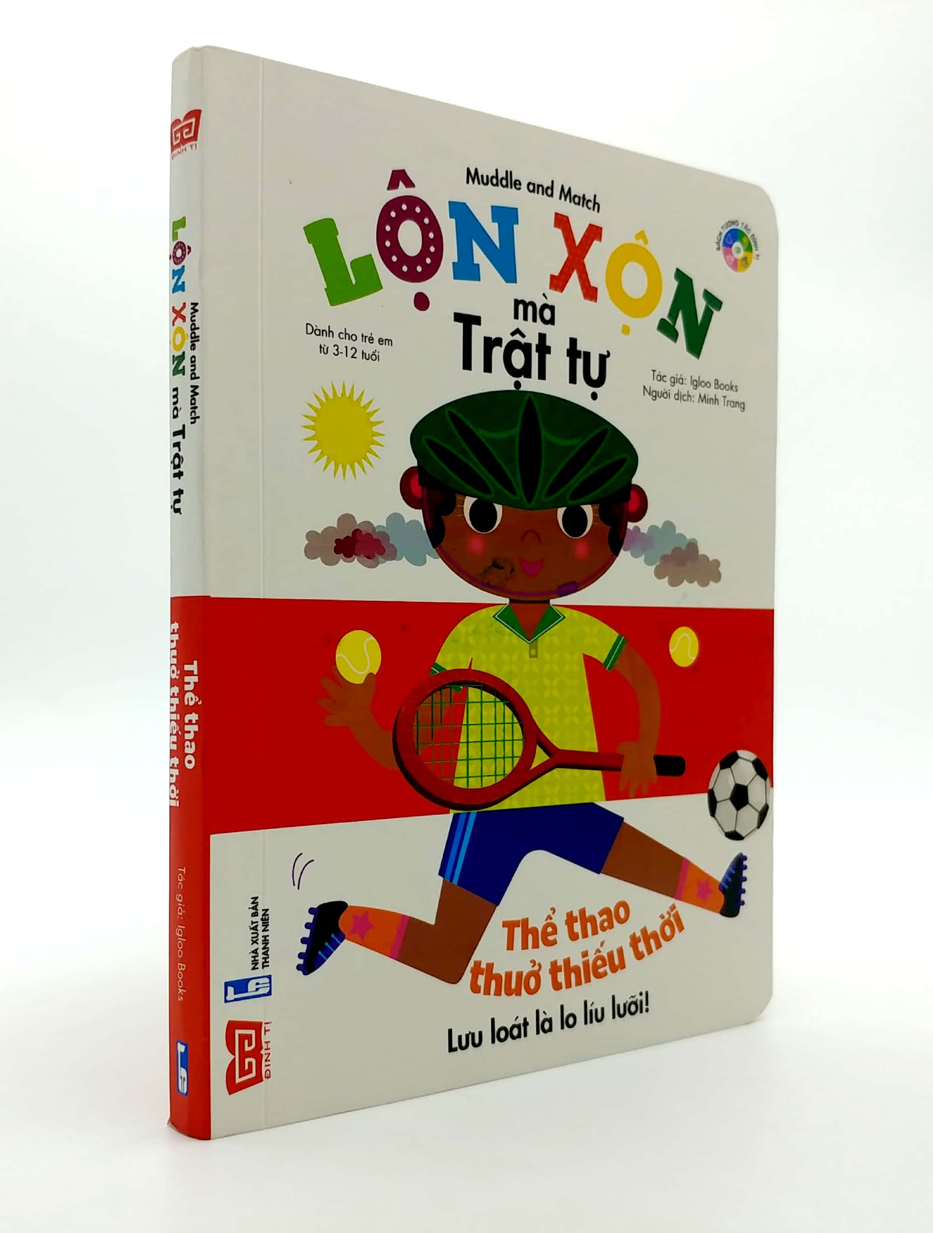 sách tương tác - muddle and match - lộn xộn mà trật tự - thể thao thuở thiếu thời - Ảnh 5