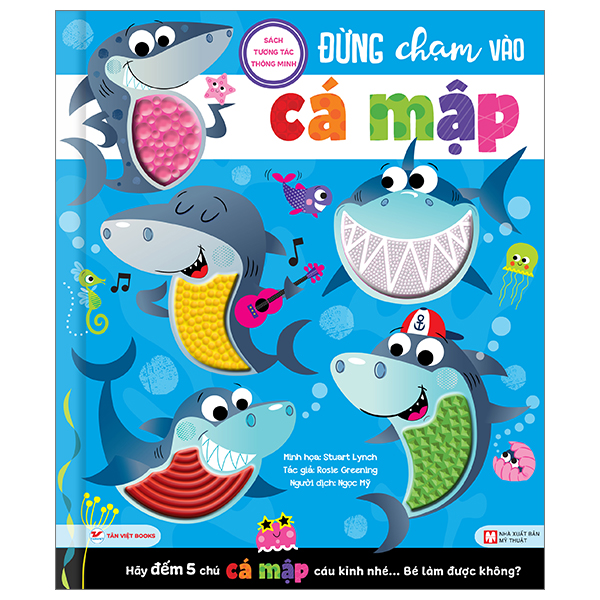 sách tương tác thông minh - đừng chạm vào cá mập - Ảnh 2