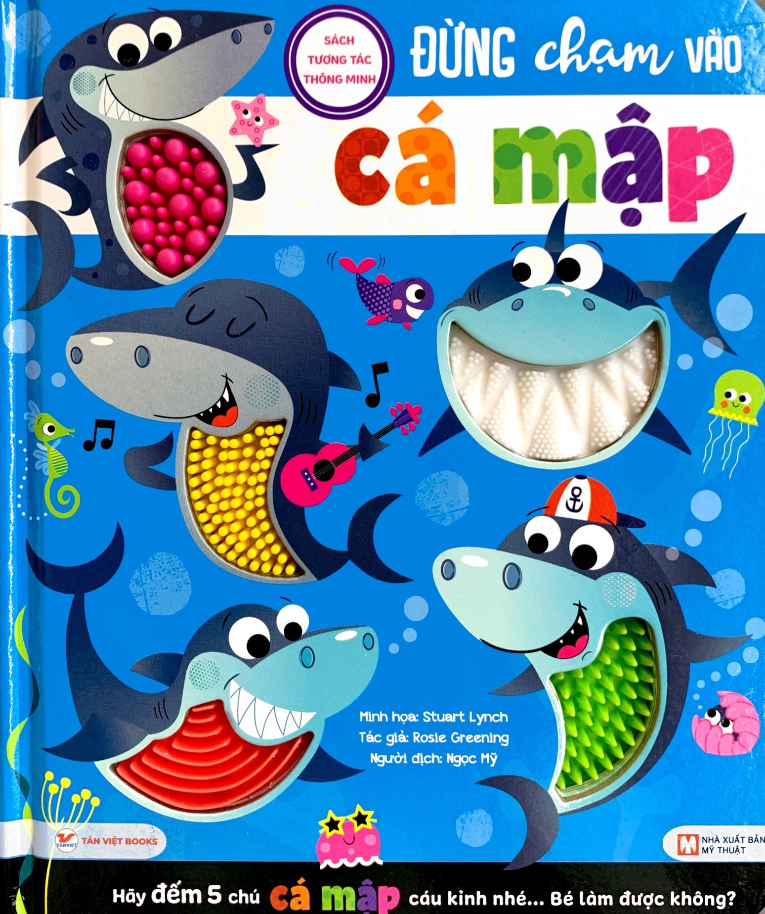 sách tương tác thông minh - đừng chạm vào cá mập - Ảnh 3