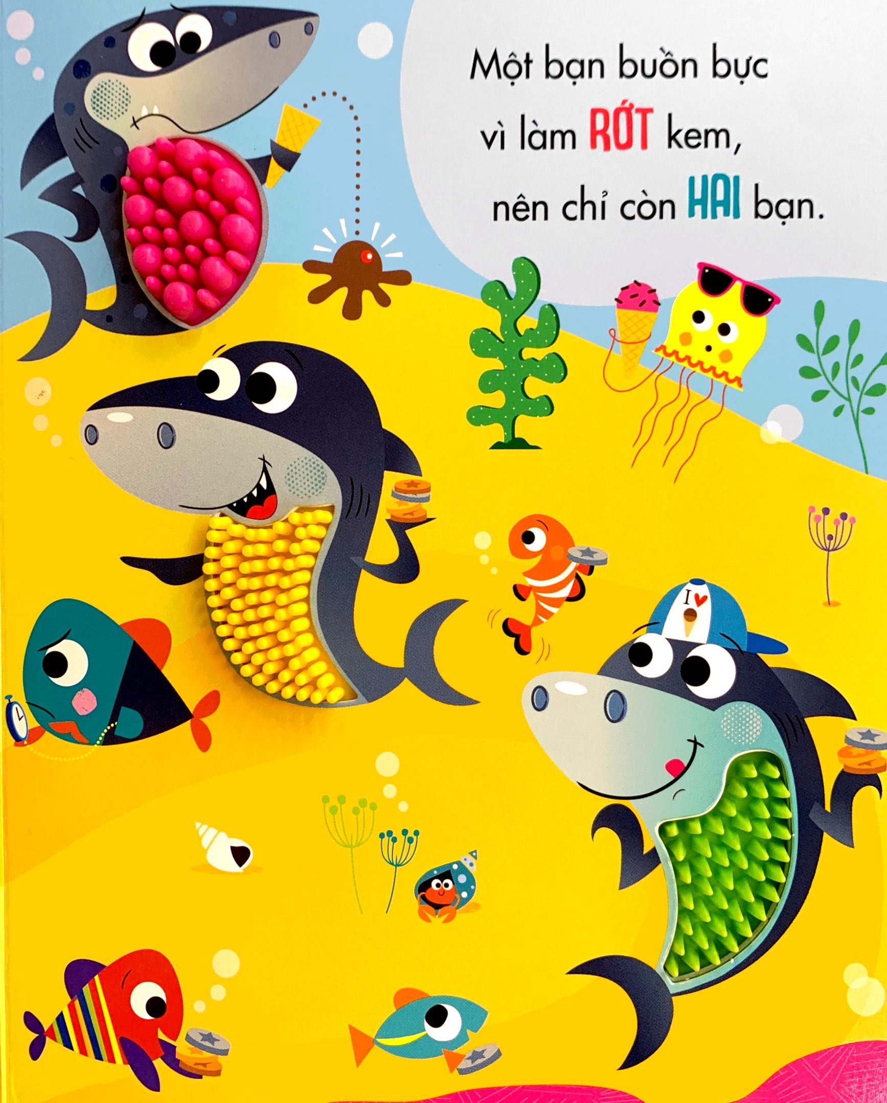 sách tương tác thông minh - đừng chạm vào cá mập - Ảnh 6