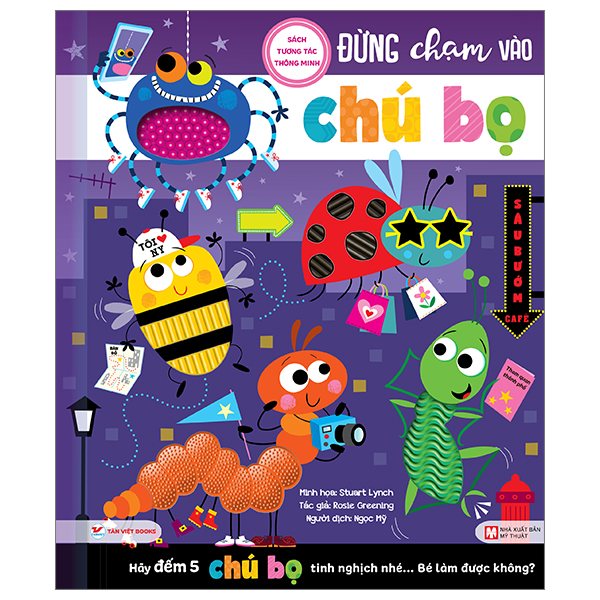 sách tương tác thông minh - đừng chạm vào chú bọ