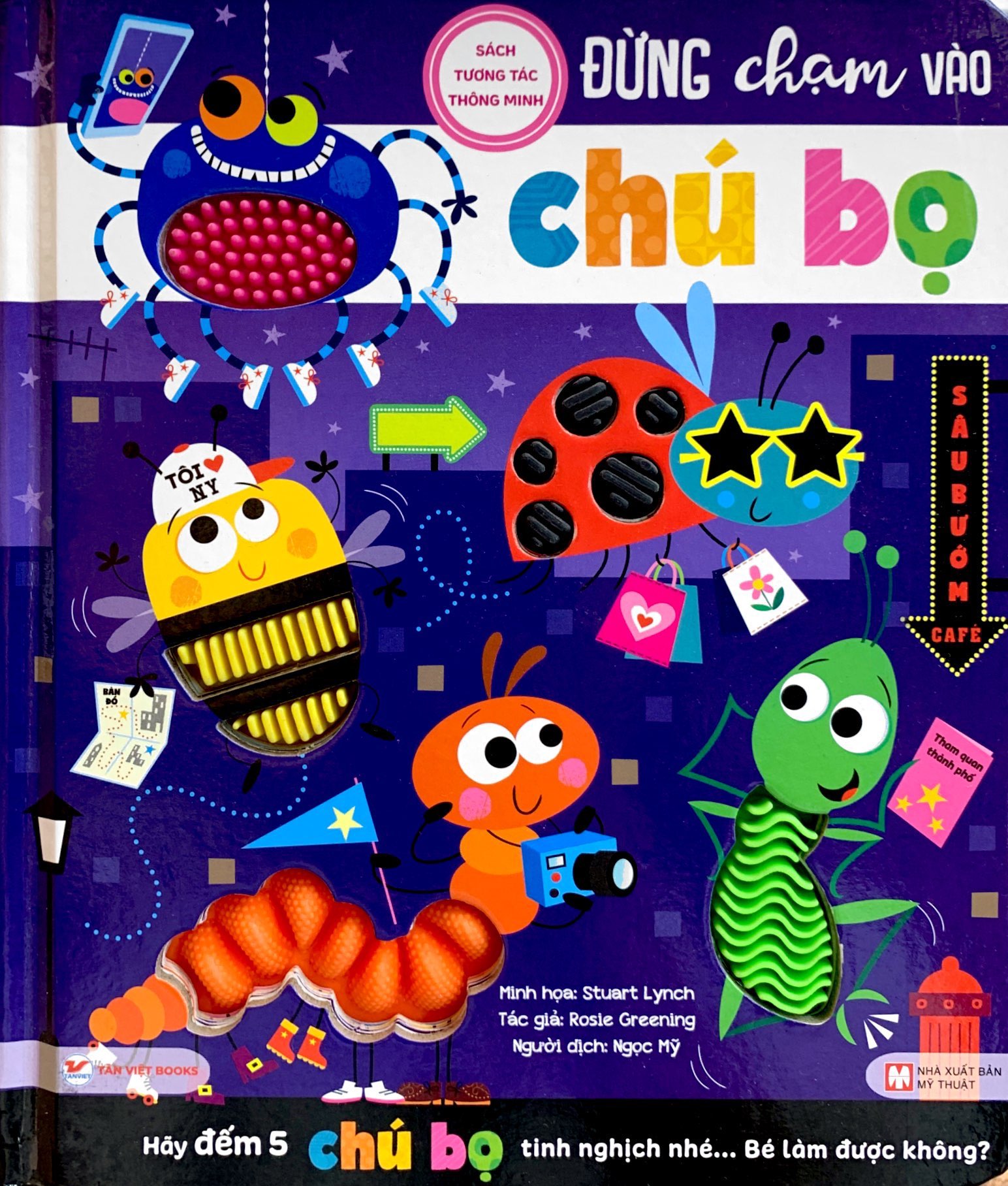sách tương tác thông minh - đừng chạm vào chú bọ - Ảnh 2
