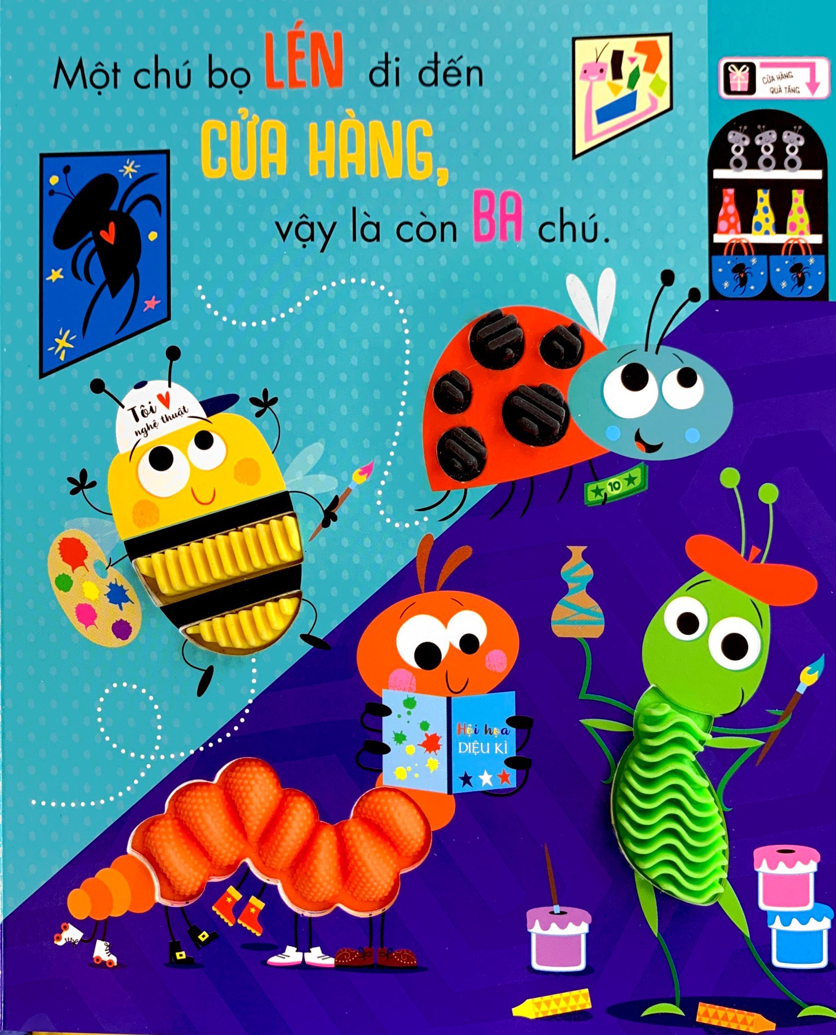 sách tương tác thông minh - đừng chạm vào chú bọ - Ảnh 4