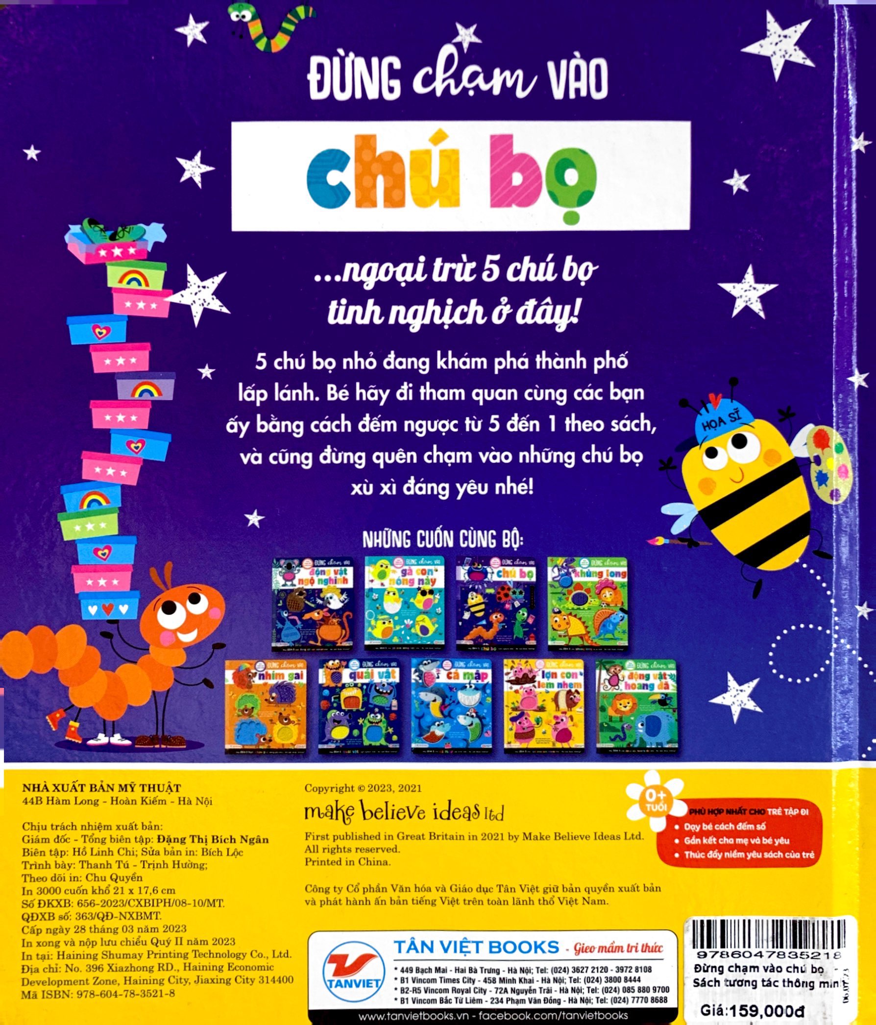 sách tương tác thông minh - đừng chạm vào chú bọ - Ảnh 8