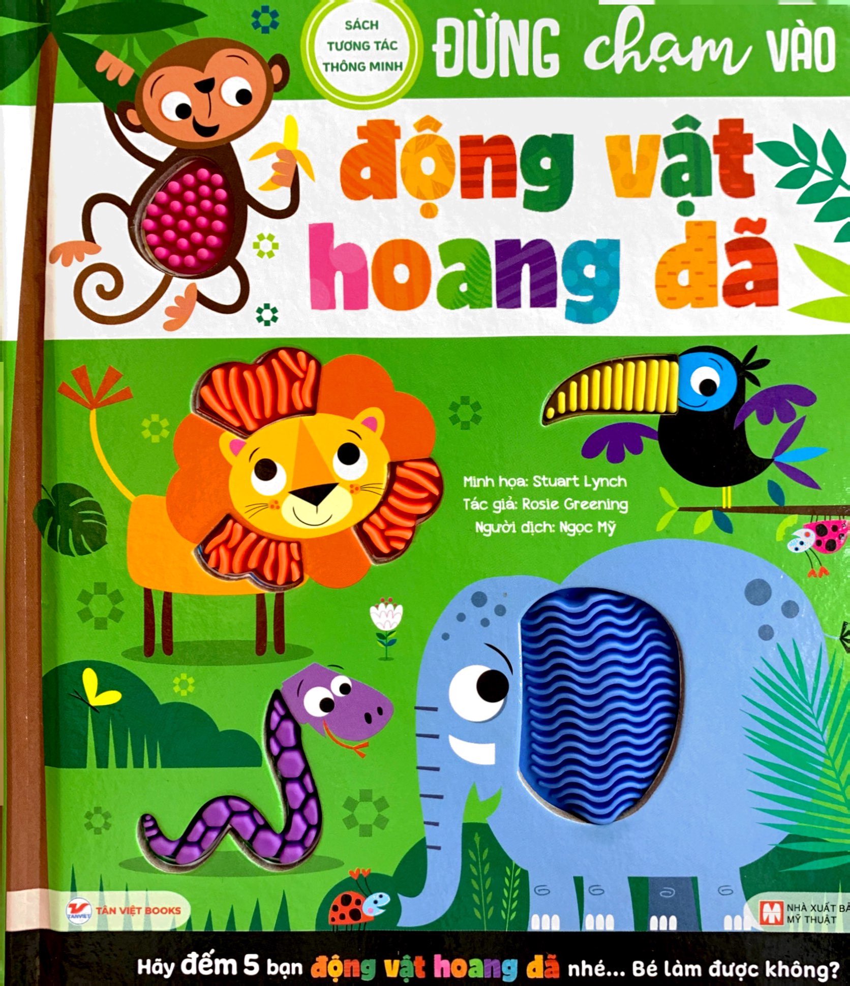 sách tương tác thông minh - đừng chạm vào động vật hoang dã - Ảnh 2