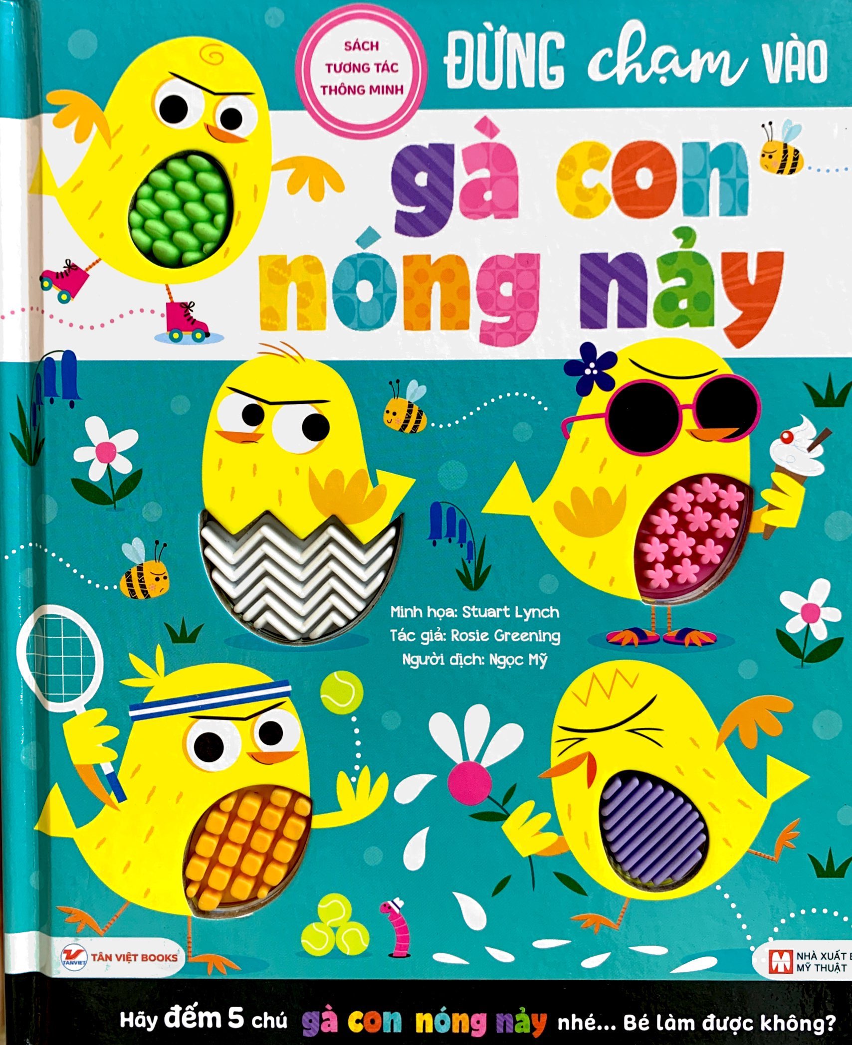 sách tương tác thông minh - đừng chạm vào gà con nóng nảy - Ảnh 2