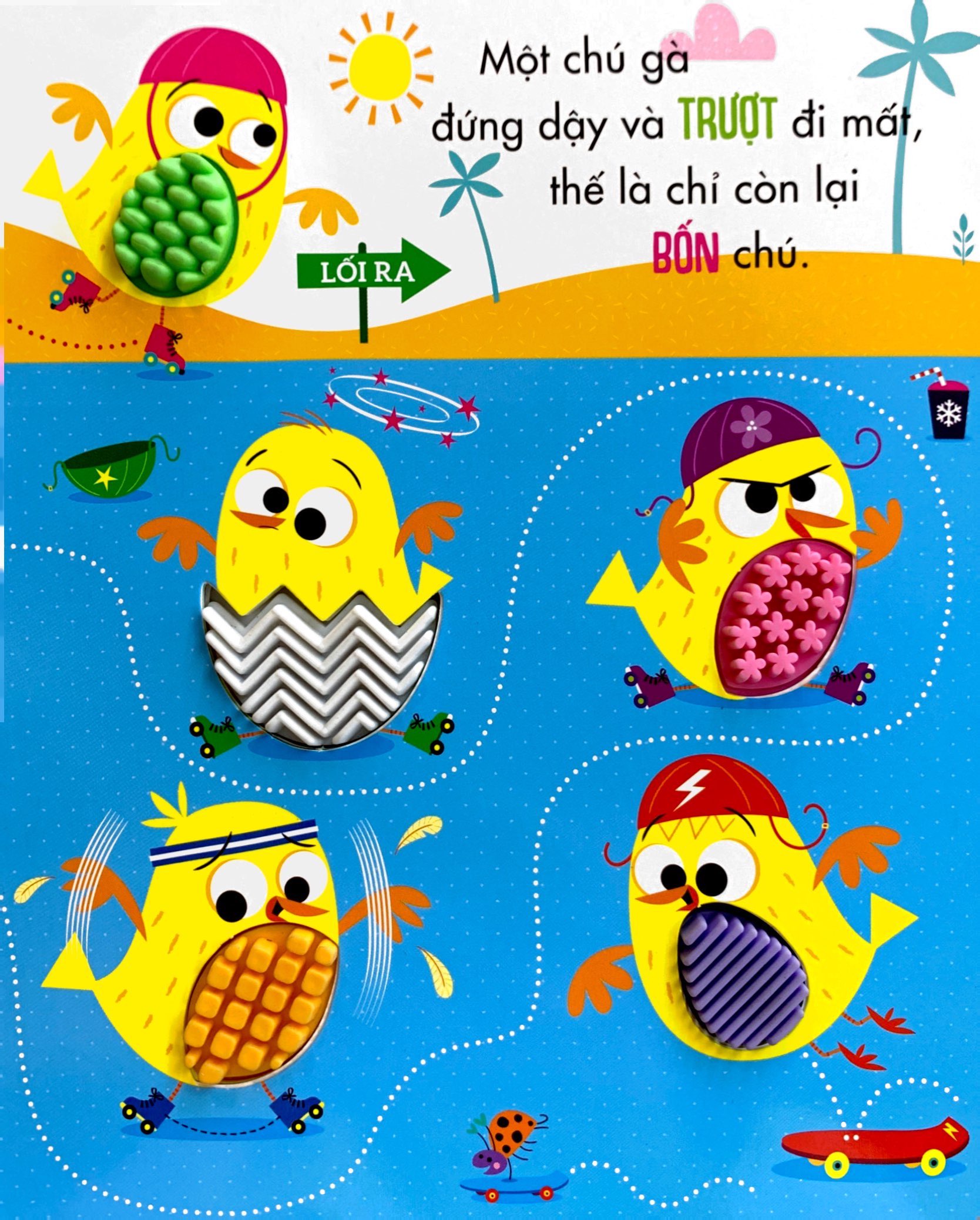 sách tương tác thông minh - đừng chạm vào gà con nóng nảy - Ảnh 3
