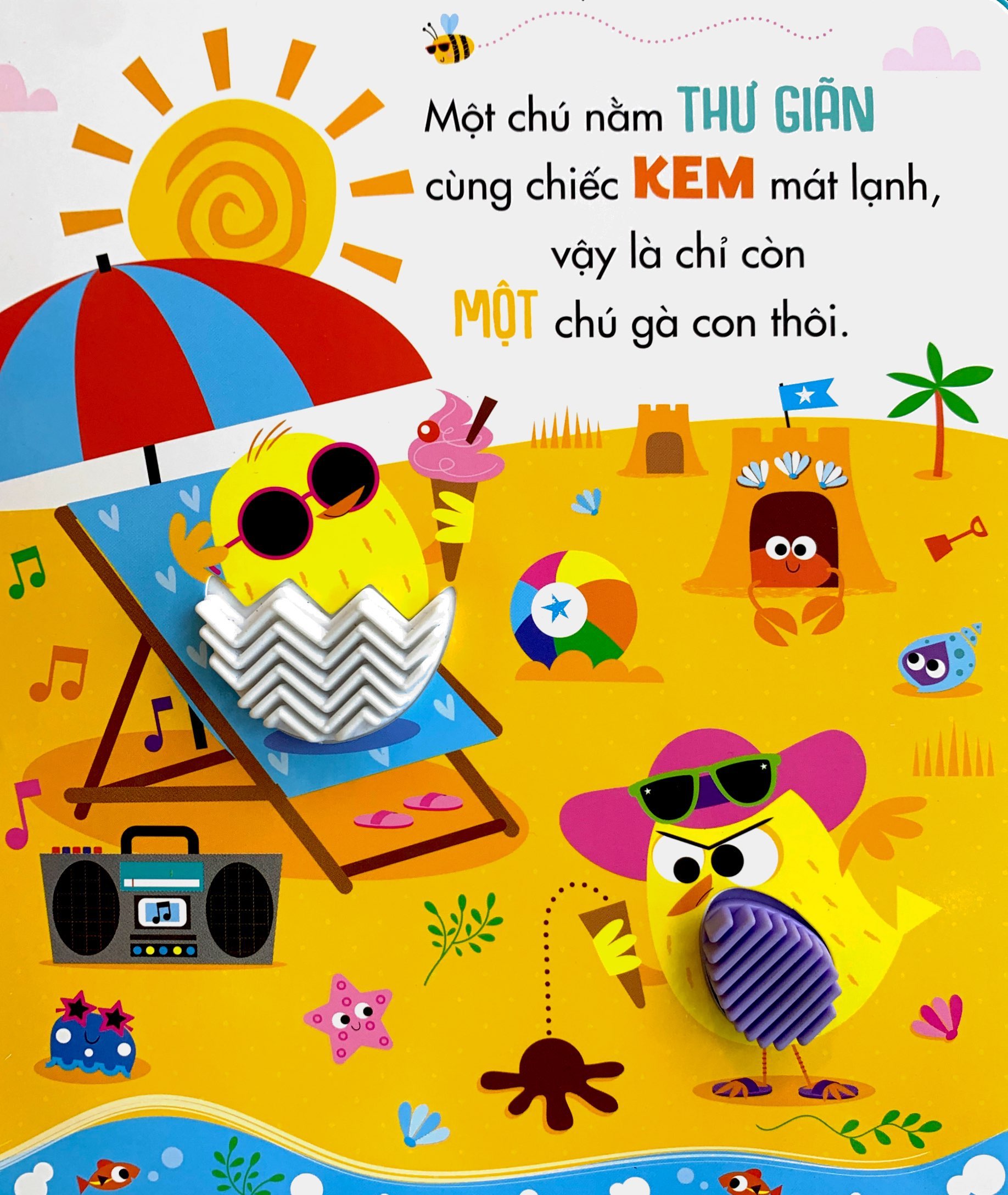 sách tương tác thông minh - đừng chạm vào gà con nóng nảy - Ảnh 6