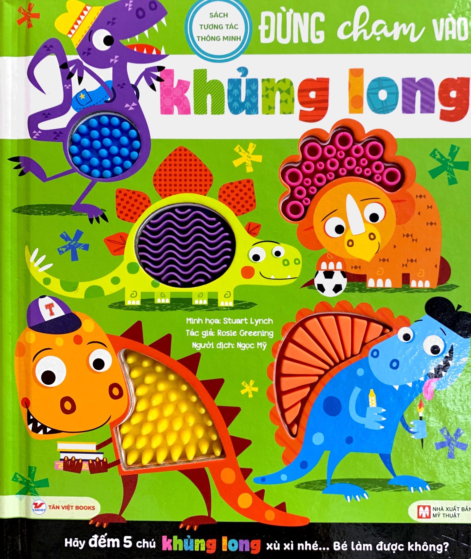 sách tương tác thông minh - đừng chạm vào khủng long - Ảnh 2