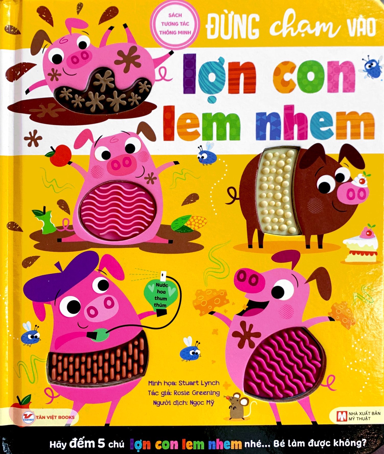 sách tương tác thông minh - đừng chạm vào lợn con lem nhem - Ảnh 2