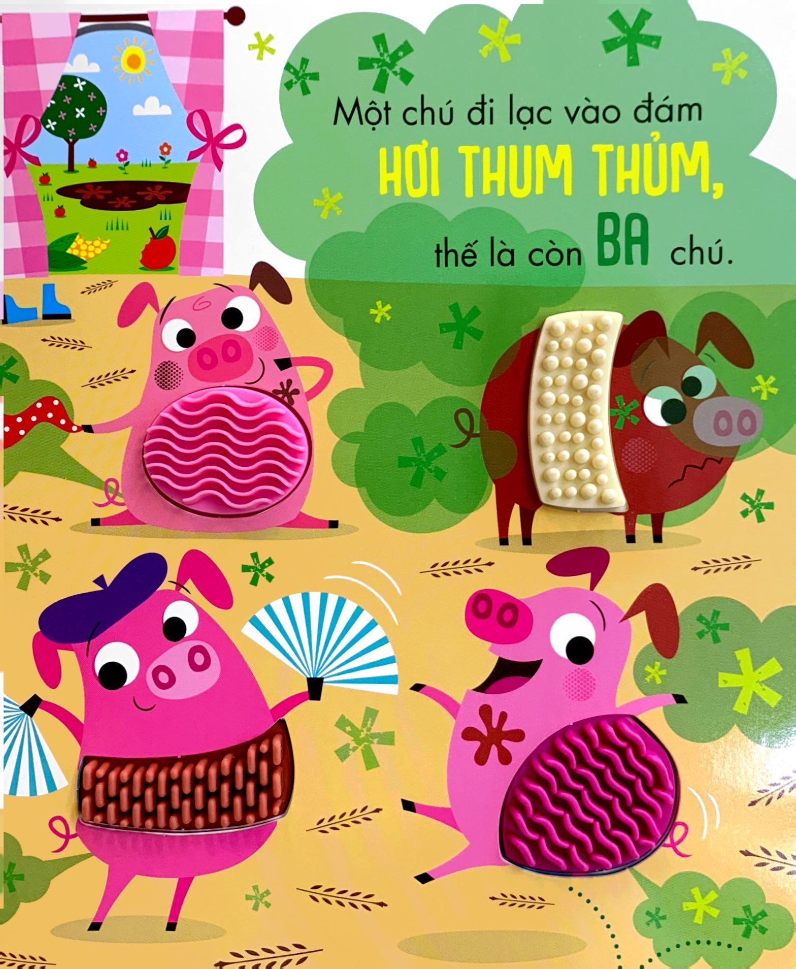 sách tương tác thông minh - đừng chạm vào lợn con lem nhem - Ảnh 4