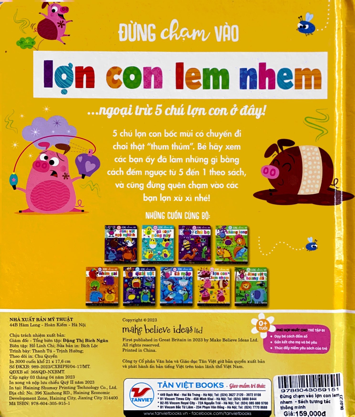 sách tương tác thông minh - đừng chạm vào lợn con lem nhem - Ảnh 7