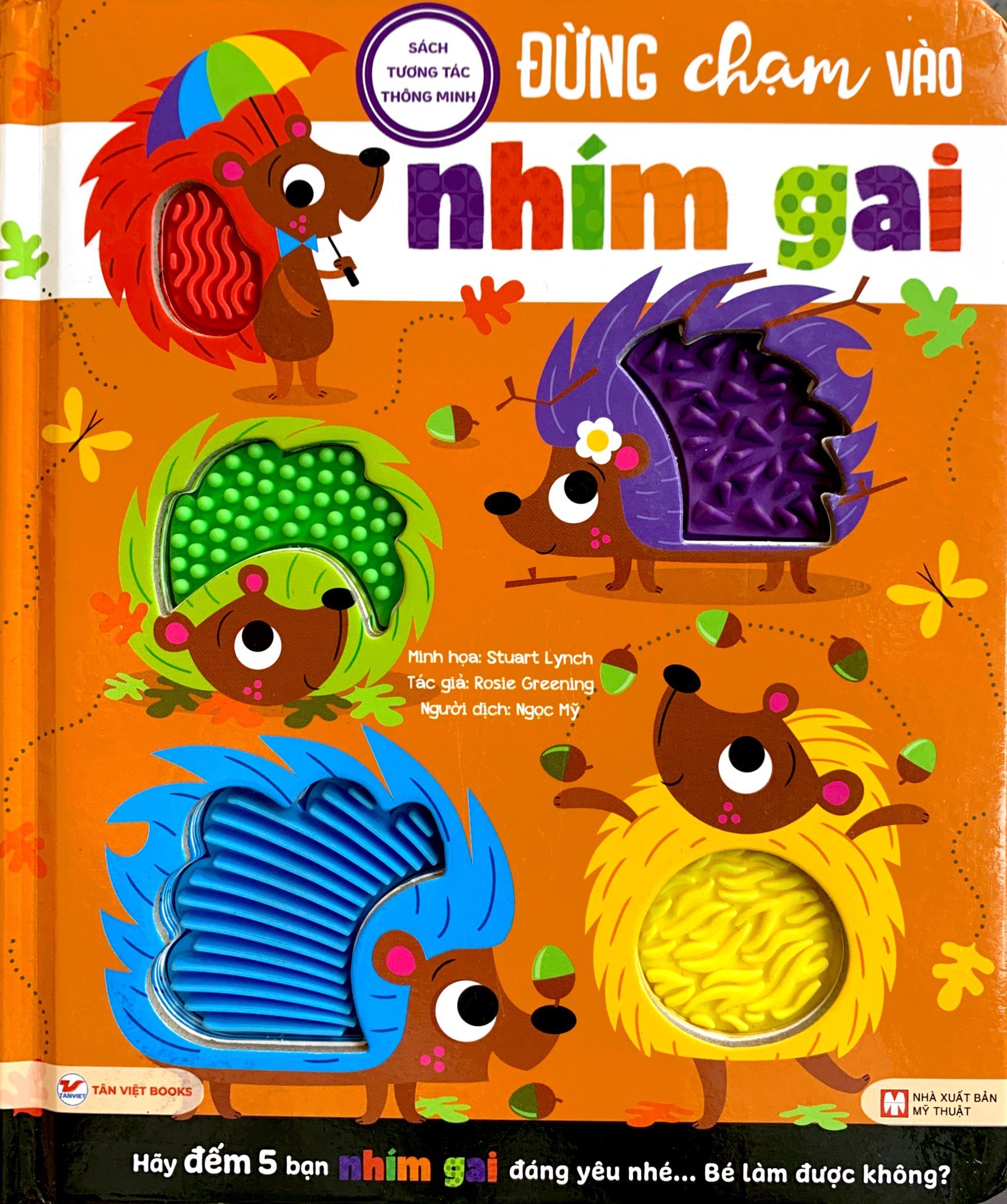 sách tương tác thông minh - đừng chạm vào nhím gai - Ảnh 2