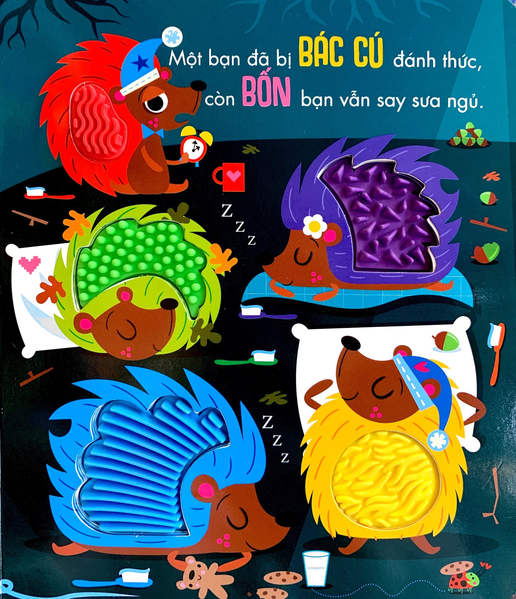 sách tương tác thông minh - đừng chạm vào nhím gai - Ảnh 3