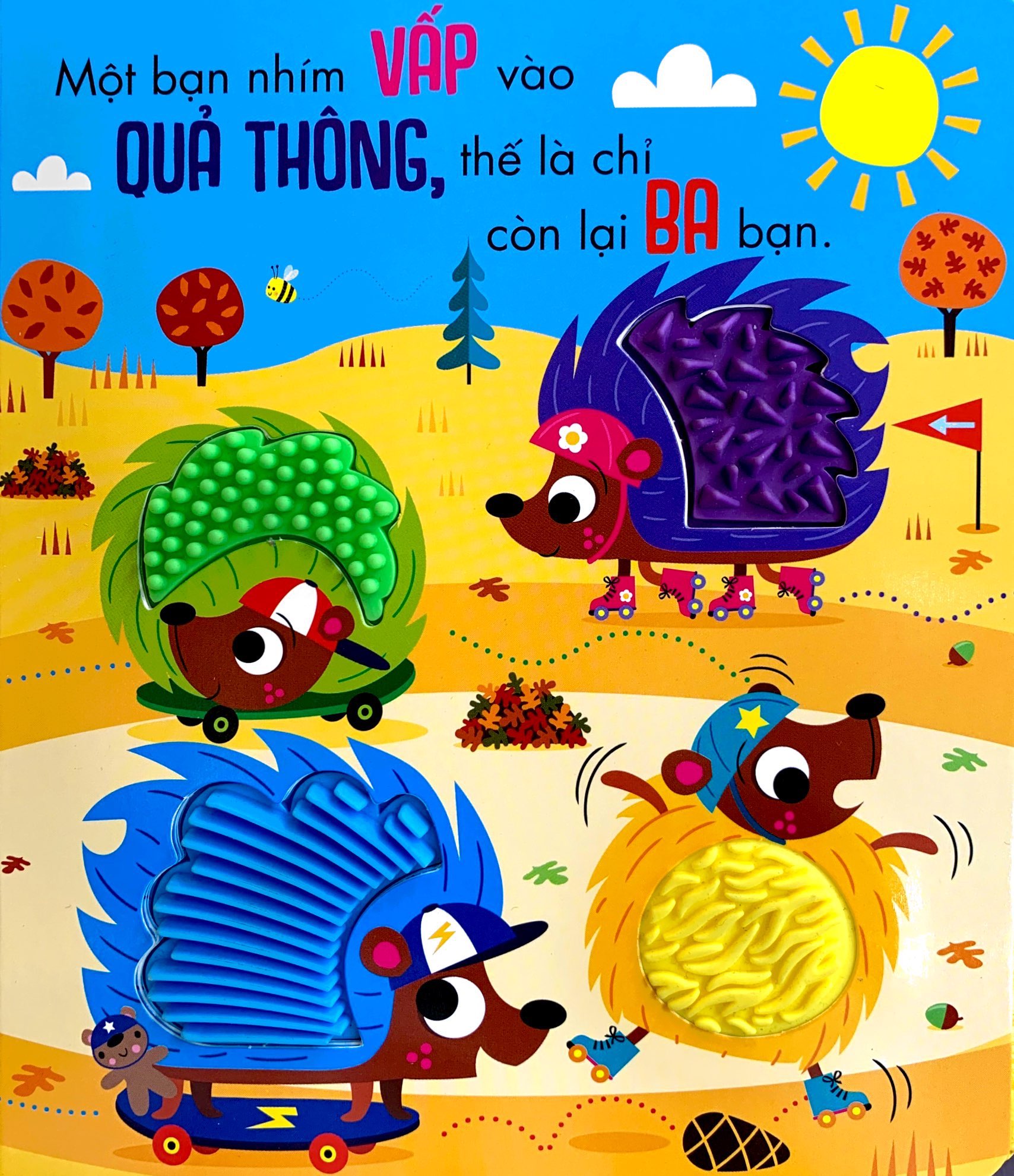 sách tương tác thông minh - đừng chạm vào nhím gai - Ảnh 4