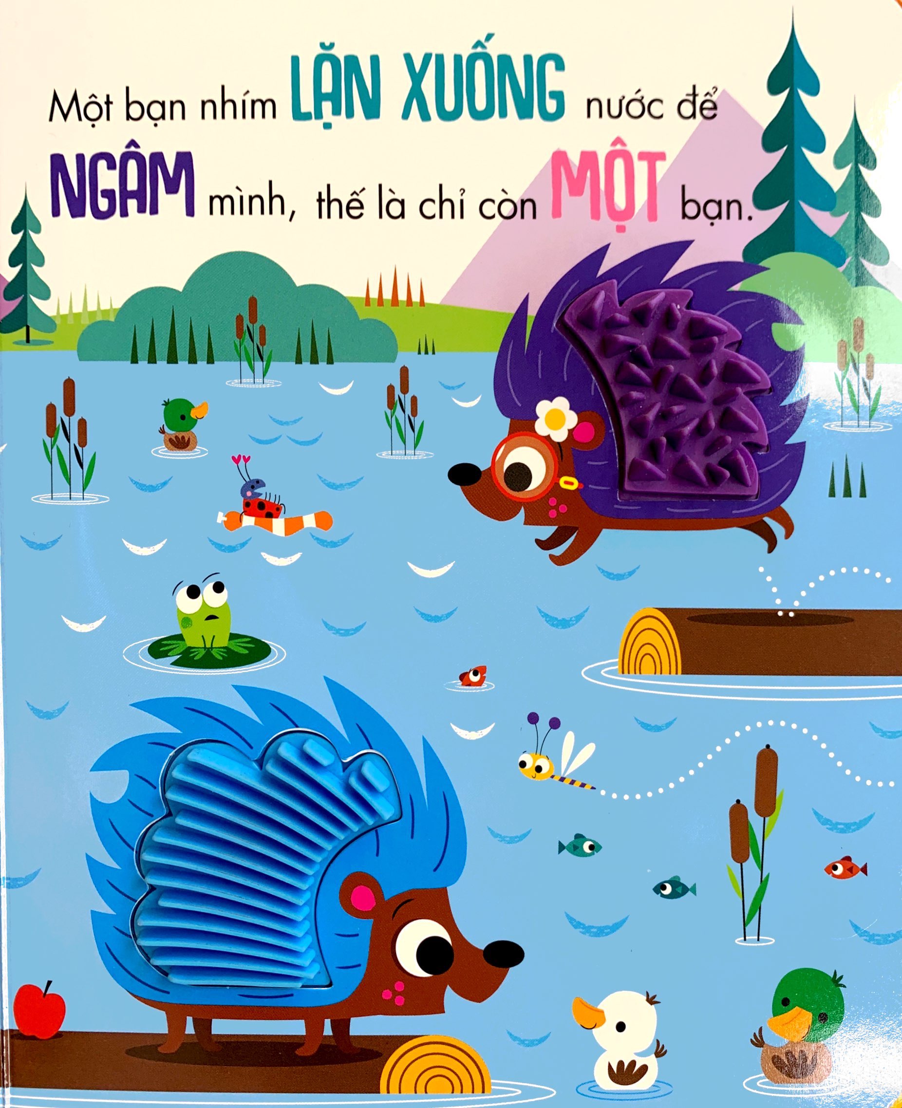 sách tương tác thông minh - đừng chạm vào nhím gai - Ảnh 6