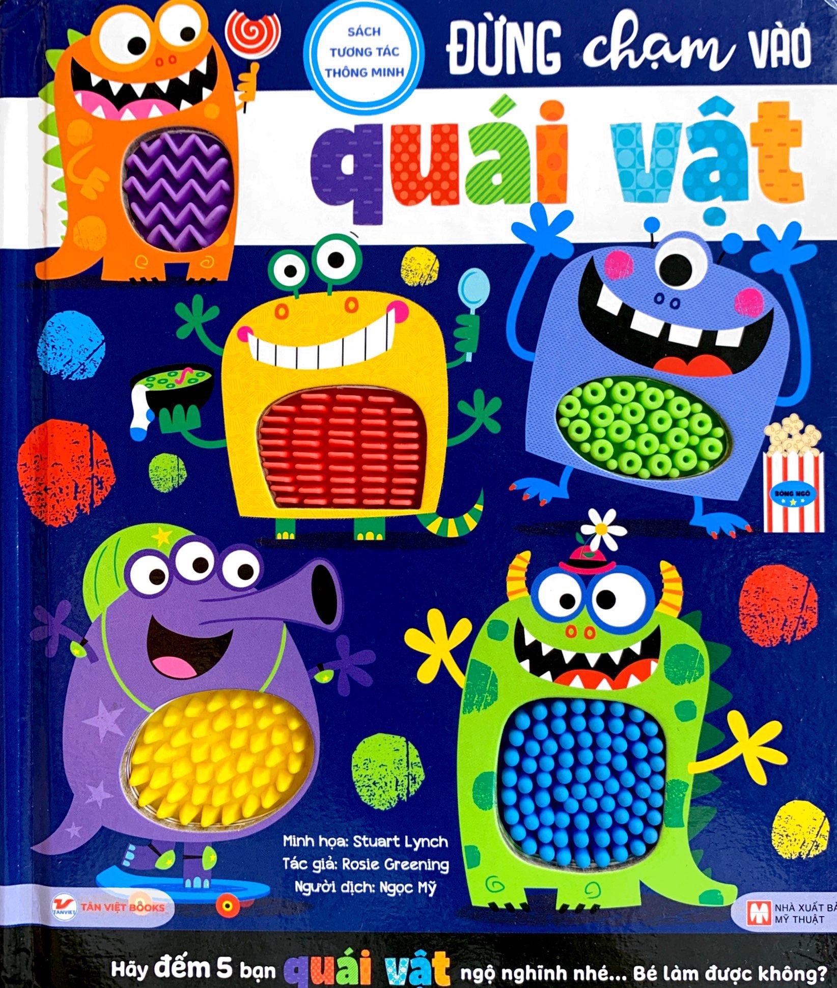 sách tương tác thông minh - đừng chạm vào quái vật - Ảnh 2
