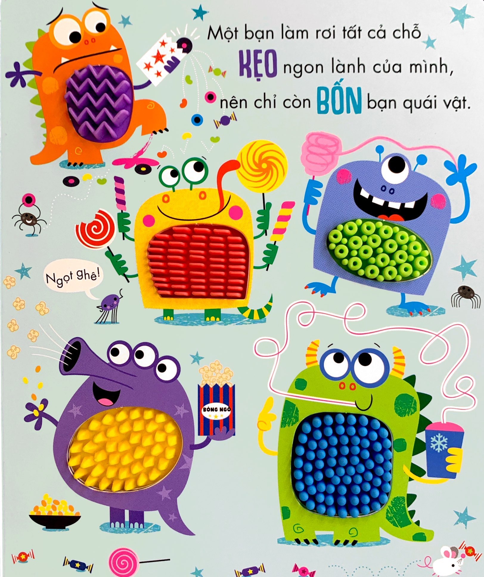 sách tương tác thông minh - đừng chạm vào quái vật - Ảnh 3