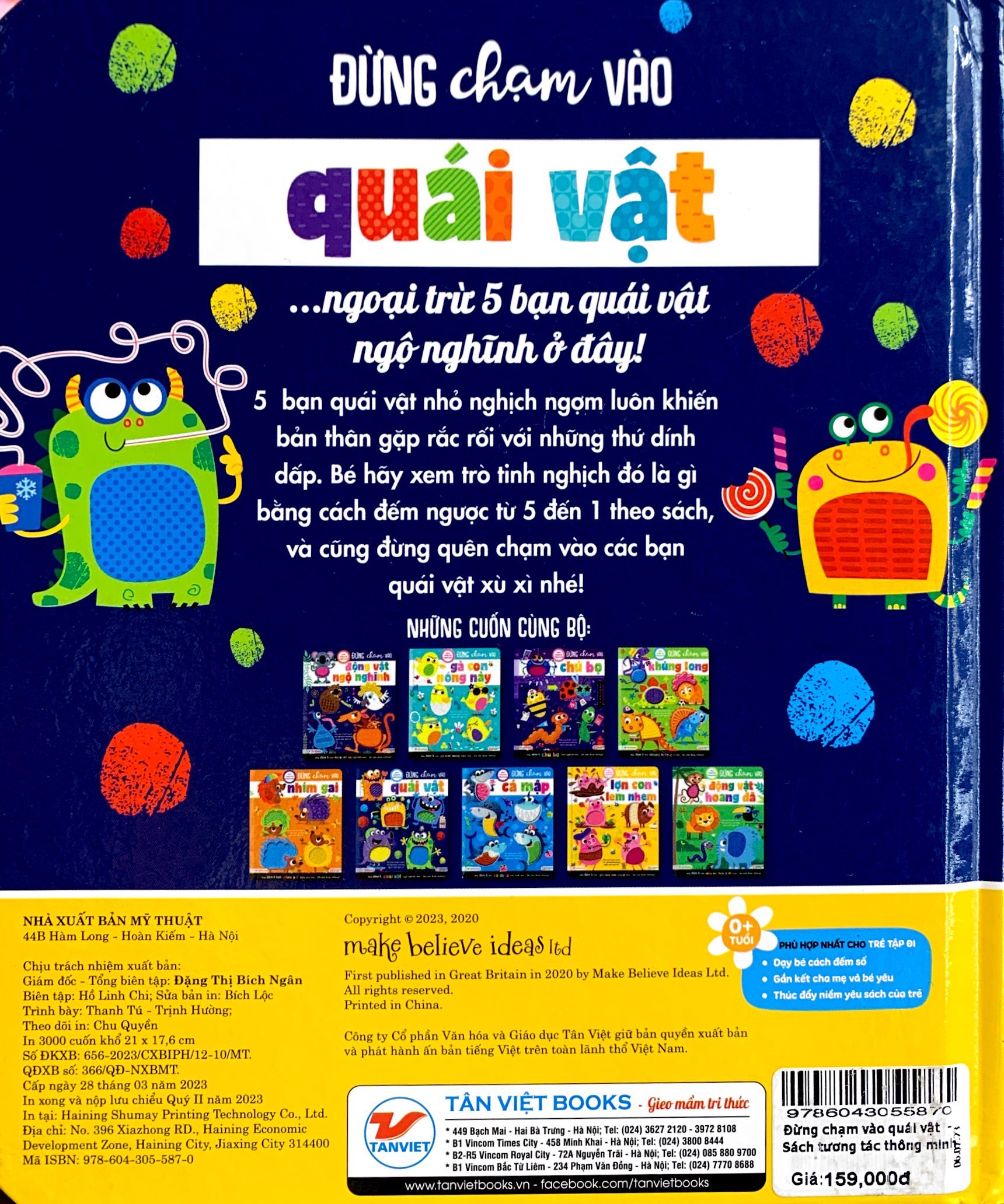 sách tương tác thông minh - đừng chạm vào quái vật - Ảnh 6