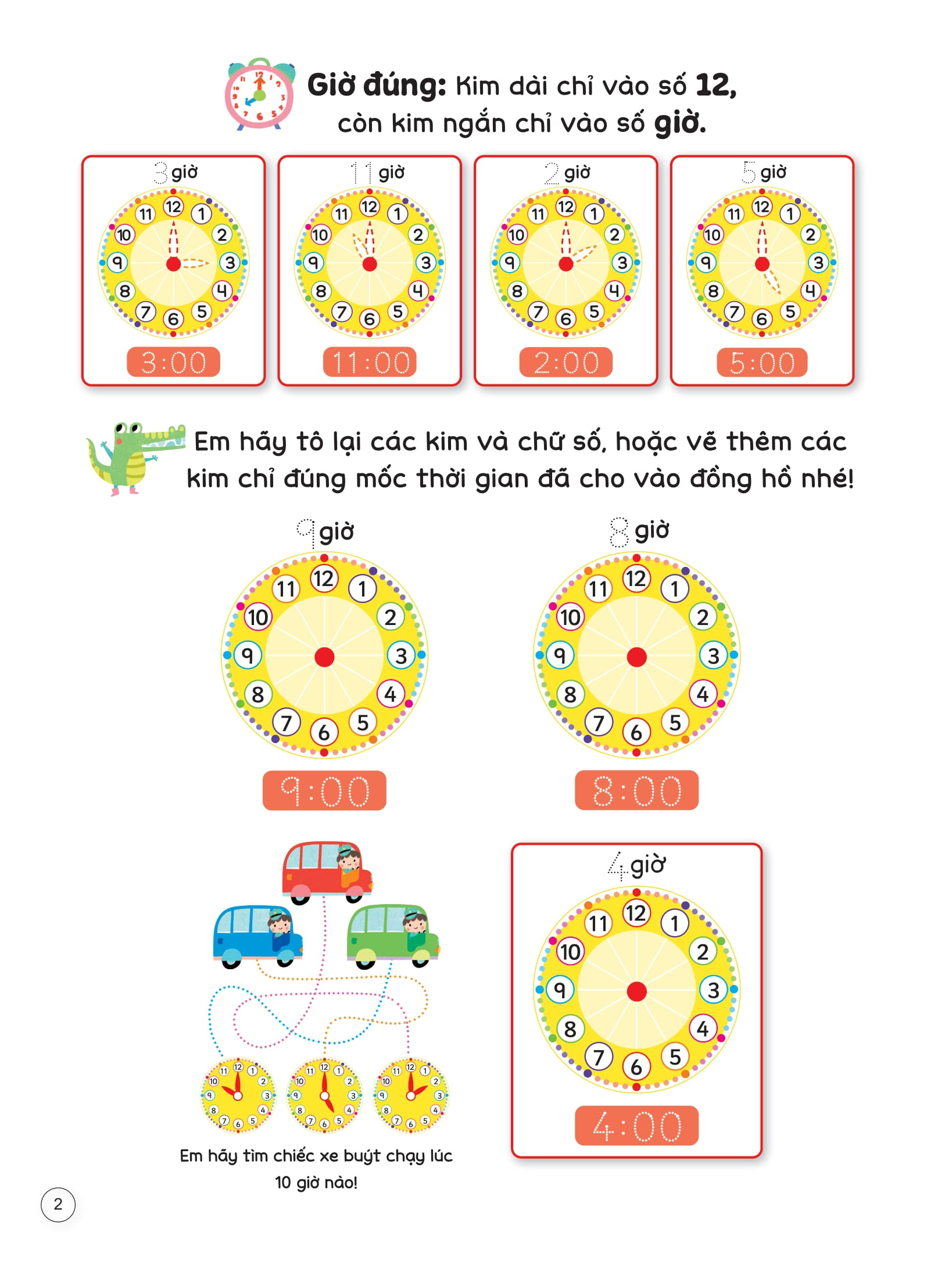 sách viết xóa thông minh - nhận biết thời gian và từ vựng - Ảnh 3