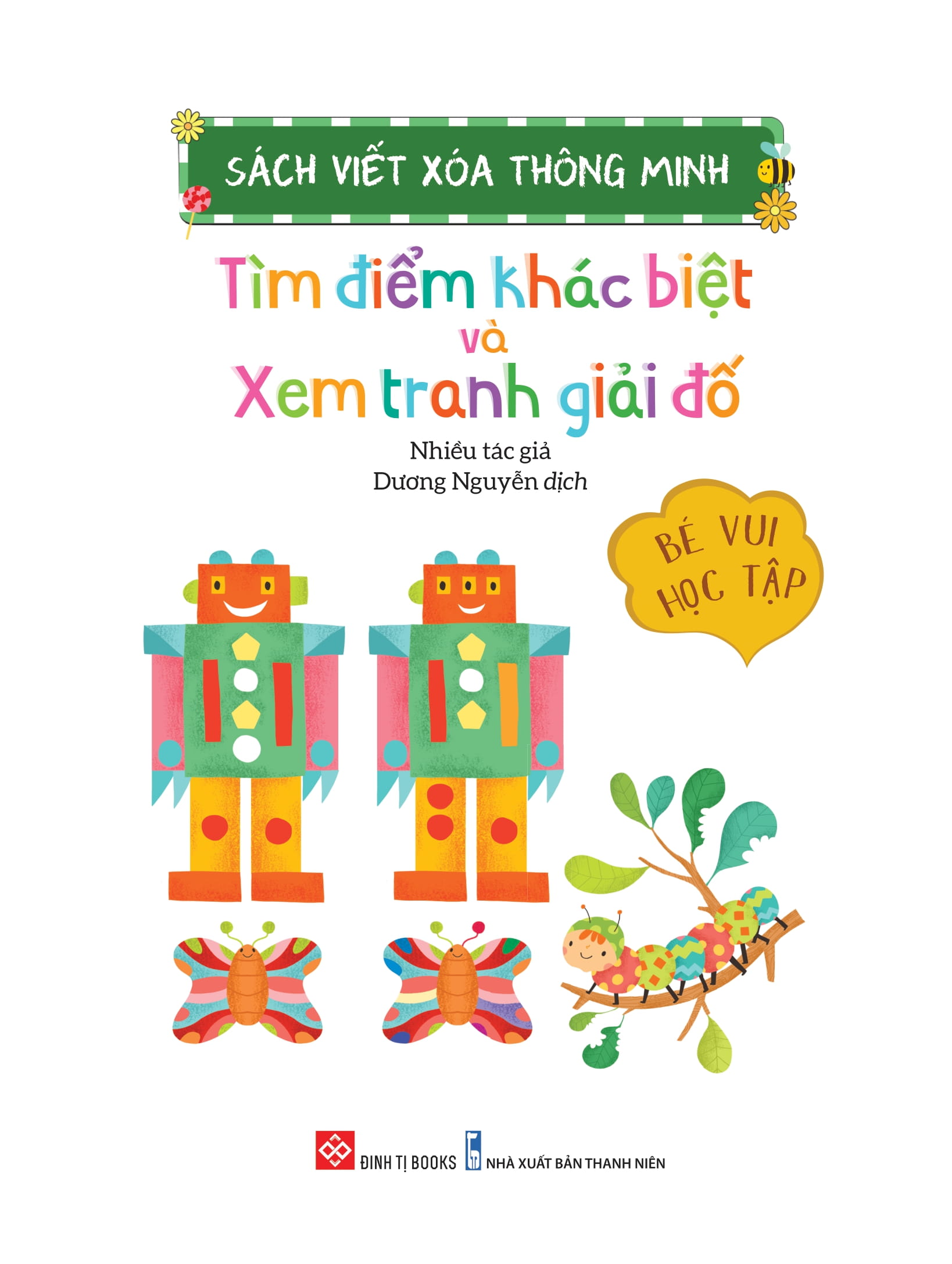 sách viết xóa thông minh - tìm điểm khác biệt và xem tranh giải đố - Ảnh 2
