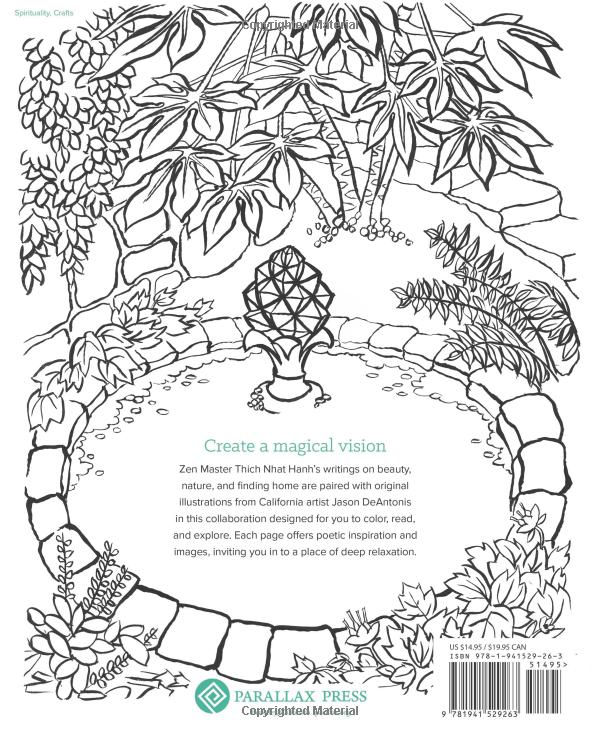 sacred places: a mindful journey and coloring book - Ảnh 15