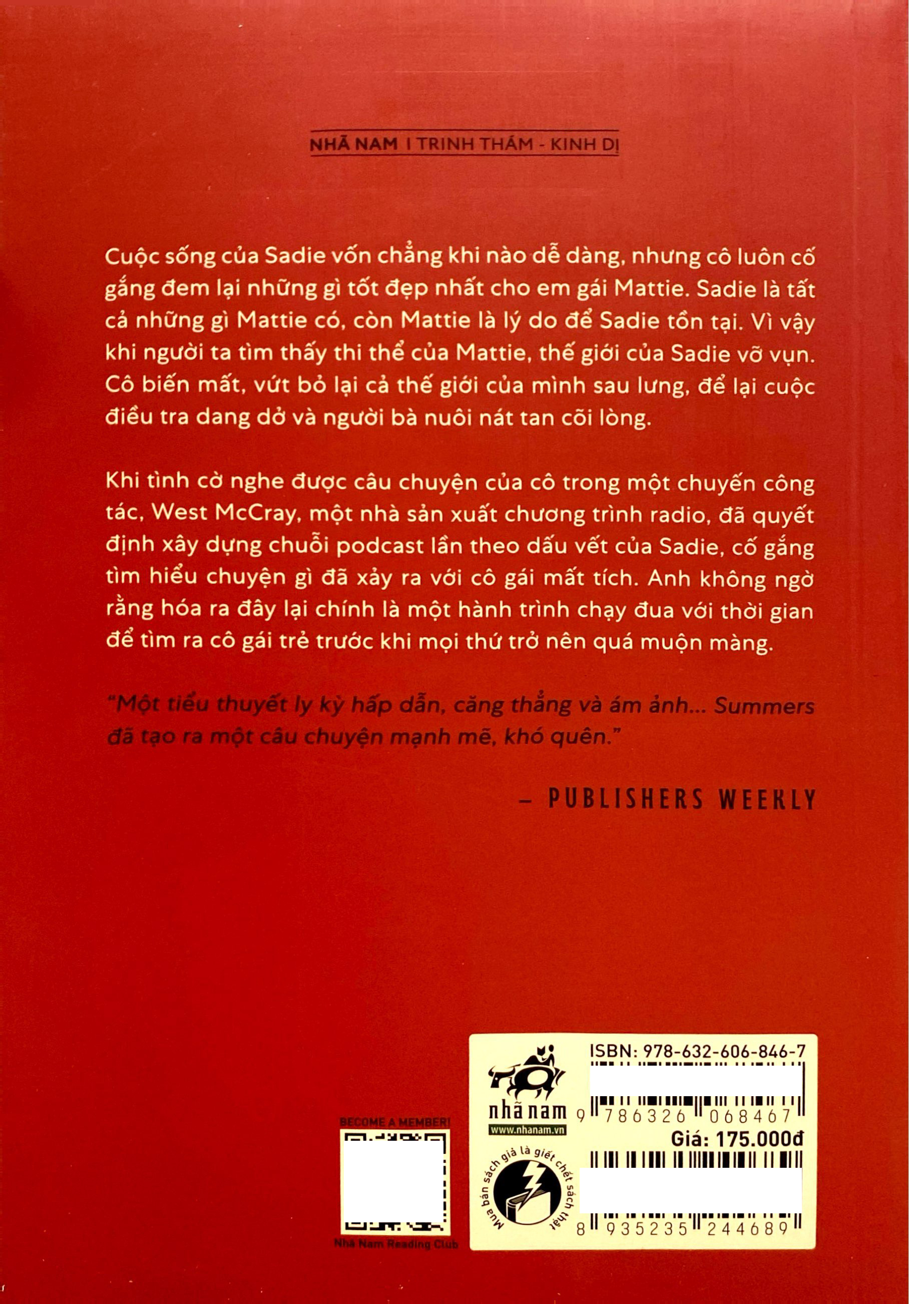 Sadie - Nếu Cô Chết, Sự Thật Sẽ Bị Chôn Vùi - Ảnh 7