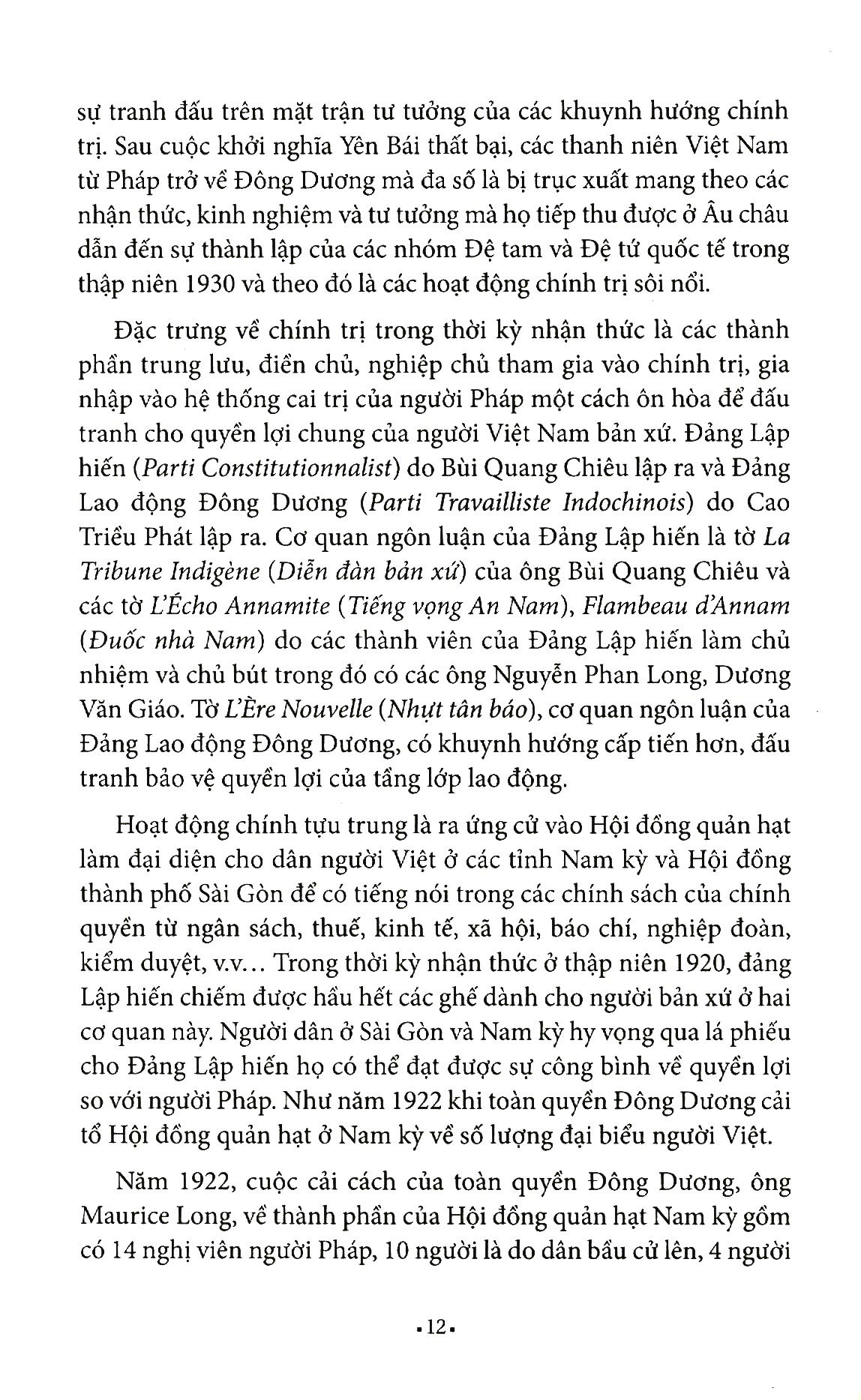 sài gòn chợ lớn đời sống xã hội và chính trị qua tư liệu báo chí (1925-1945) - Ảnh 6