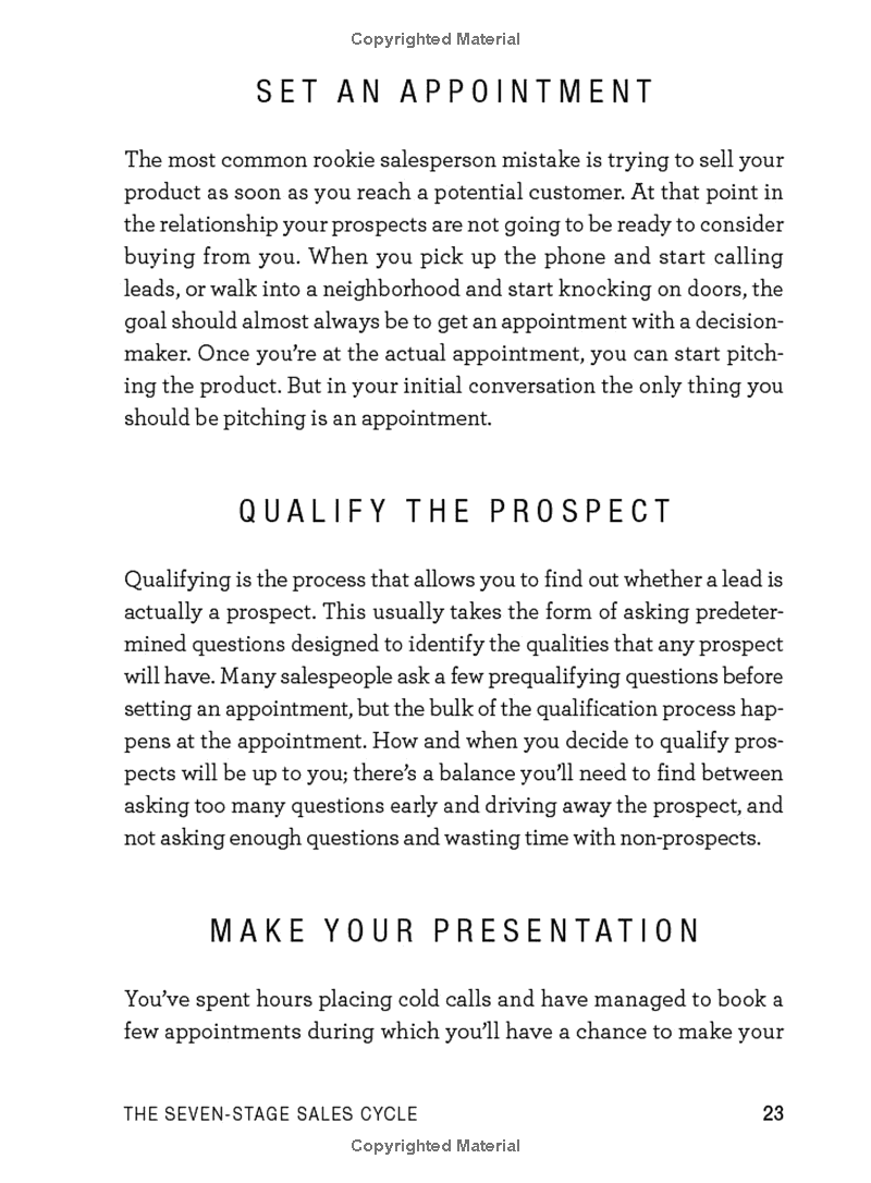sales 101: from finding leads and closing techniques to retaining customers and growing your business, an essential primer on how to sell (adams 101) - Ảnh 13