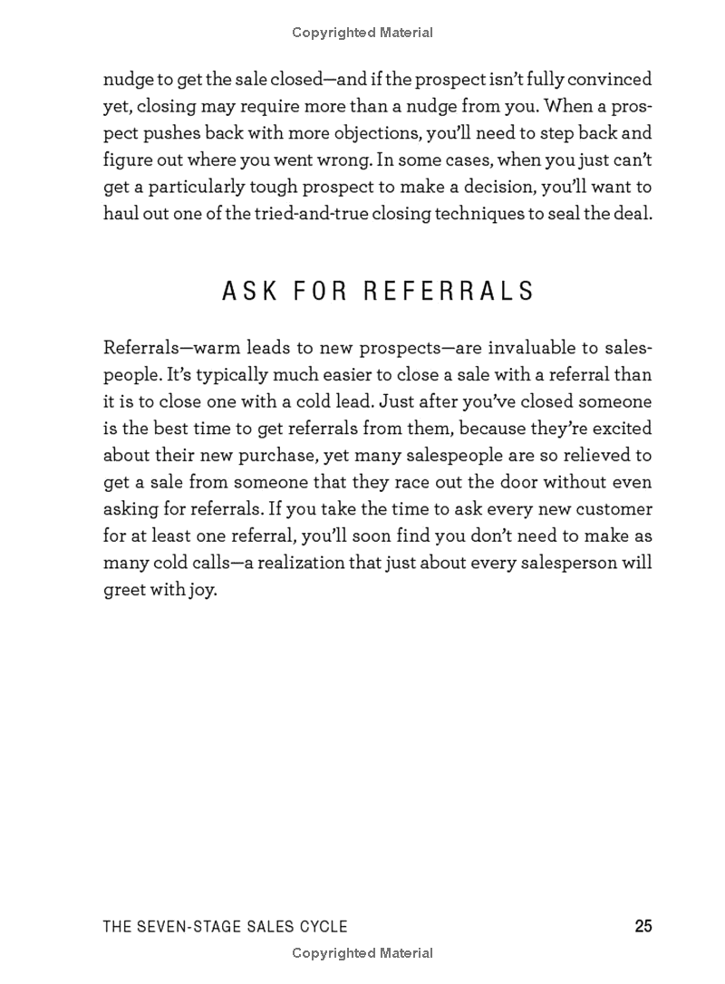 sales 101: from finding leads and closing techniques to retaining customers and growing your business, an essential primer on how to sell (adams 101) - Ảnh 15