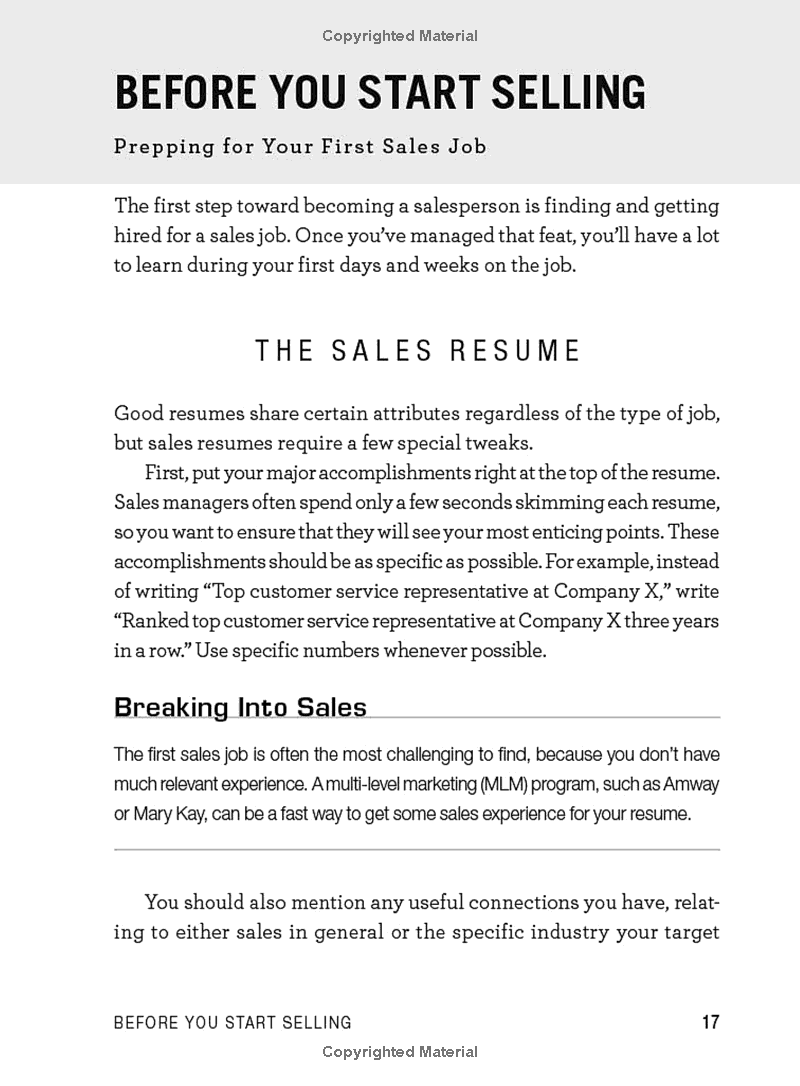 sales 101: from finding leads and closing techniques to retaining customers and growing your business, an essential primer on how to sell (adams 101) - Ảnh 7