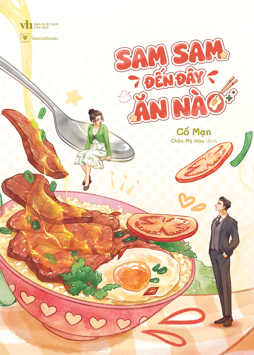 Sam Sam Đến Đây Ăn Nào - Bản Đặc Biệt - Tặng Kèm Móc Khóa Mica 2 Mảnh + Bookmark Bế Hình Tô Cơm + Bookmark Bế Hình Sam Sam + Bookmark Bế Hình Phong Đằng + Card Lenticular + Poster - Ảnh 5