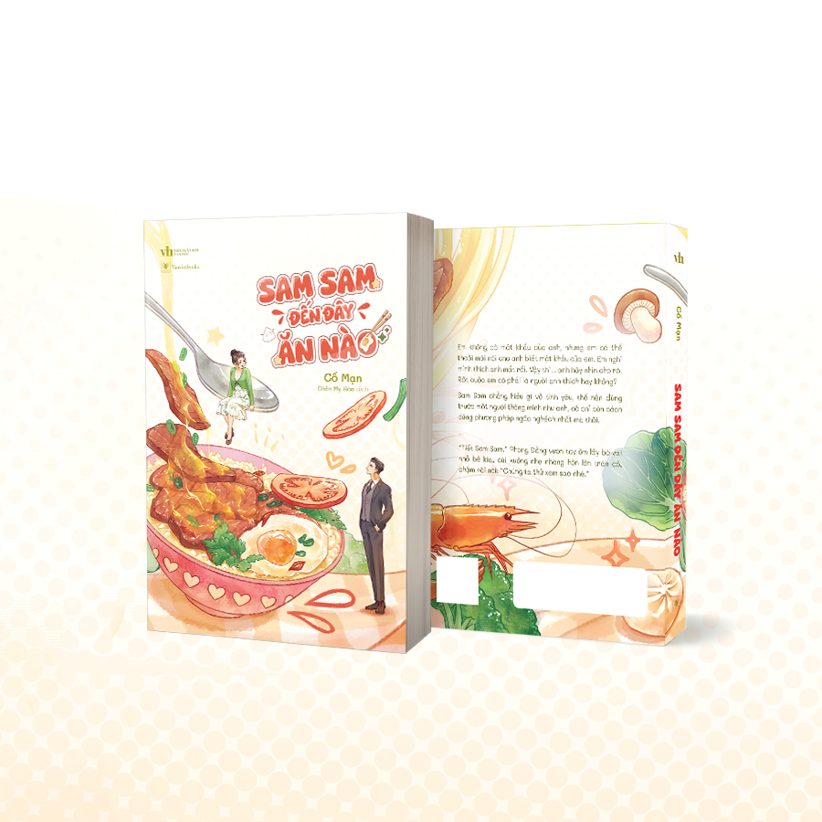 Sam Sam Đến Đây Ăn Nào - Bản Đặc Biệt - Tặng Kèm Móc Khóa Mica 2 Mảnh + Bookmark Bế Hình Tô Cơm + Bookmark Bế Hình Sam Sam + Bookmark Bế Hình Phong Đằng + Card Lenticular + Poster - Ảnh 6