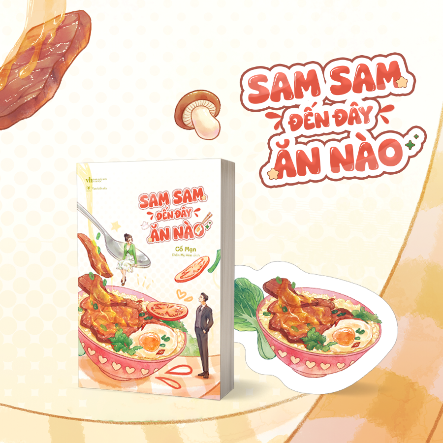 Sam Sam Đến Đây Ăn Nào - Tặng Kèm Bookmark Bế Hình Tô Cơm - Ảnh 2