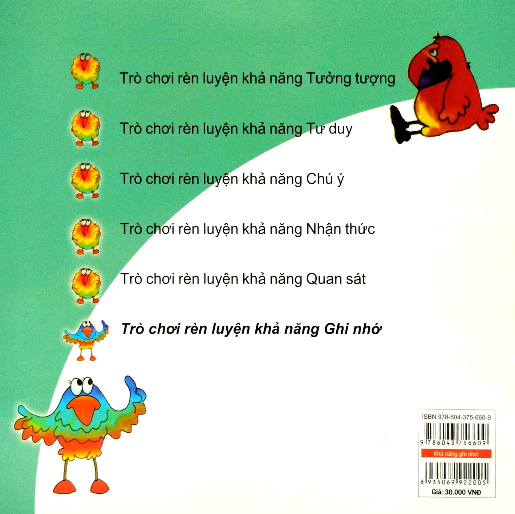 sân chơi trí tuệ của chim đa đa - trò chơi rèn luyện khả năng ghi nhớ (tái bản 2022) - Ảnh 6