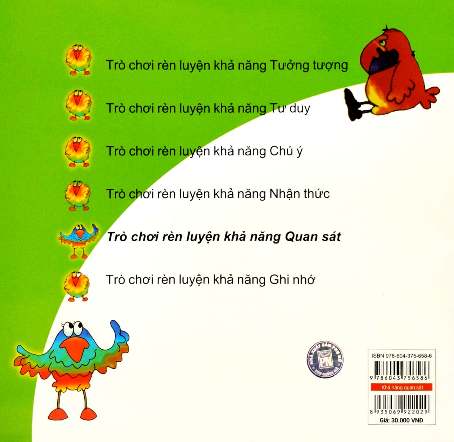 sân chơi trí tuệ của chim đa đa - trò chơi rèn luyện khả năng quan sát (tái bản 2022) - Ảnh 6