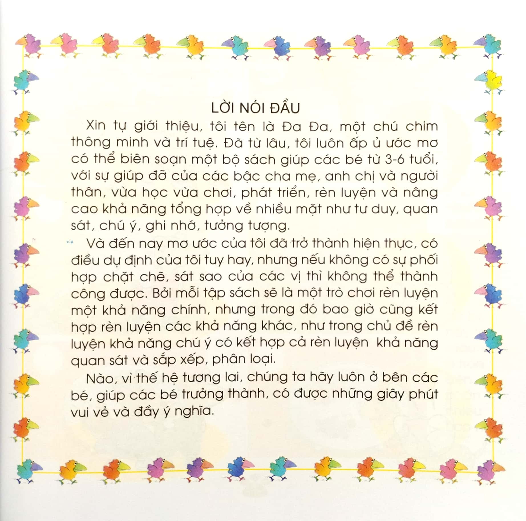 sân chơi trí tuệ của chim đa đa - trò chơi rèn luyện khả năng tư duy (tái bản 2022) - Ảnh 3