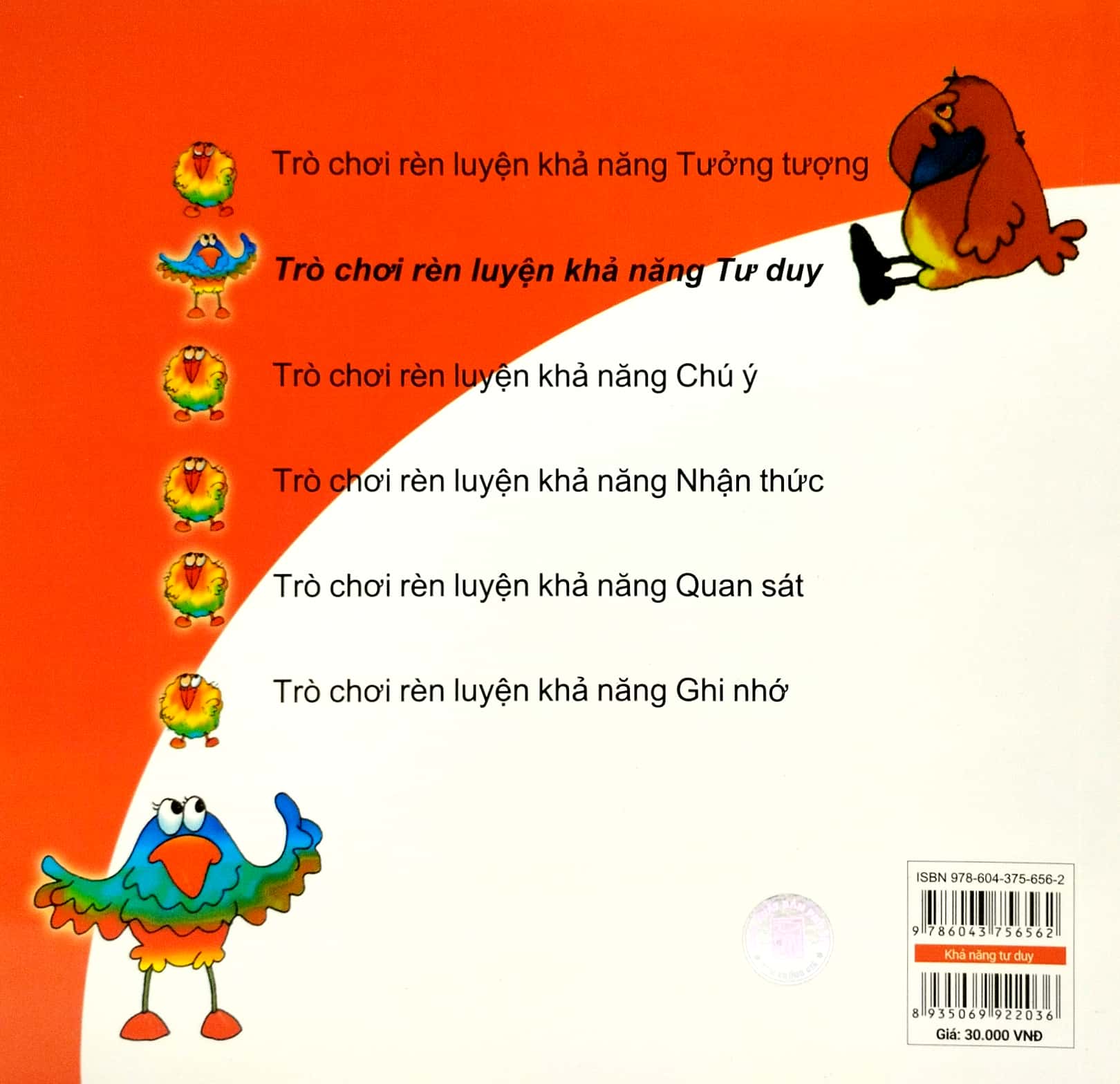 sân chơi trí tuệ của chim đa đa - trò chơi rèn luyện khả năng tư duy (tái bản 2022) - Ảnh 6