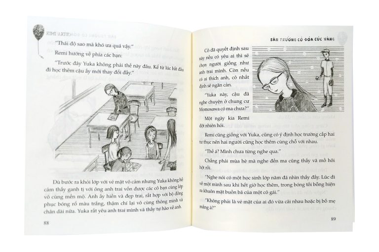 sân trường có đóa cúc vàng - Ảnh 4