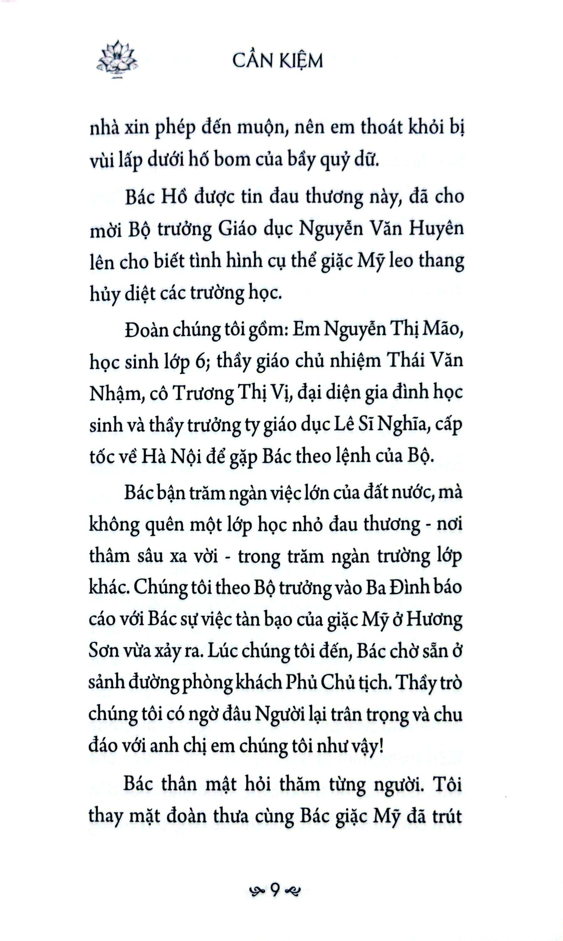 Sáng Mãi Tấm Gương Bác Hồ - Cần Kiệm - Ảnh 8