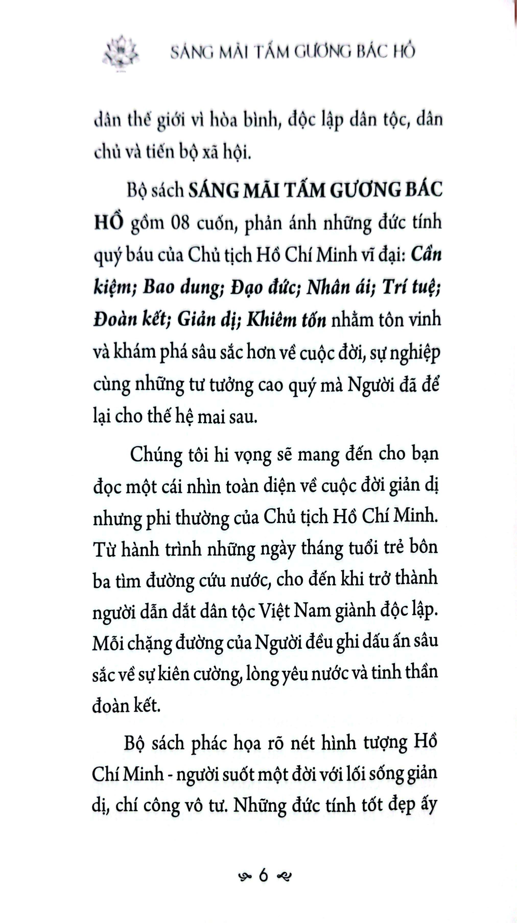 Sáng Mãi Tấm Gương Bác Hồ - Khiêm Tốn - Ảnh 3
