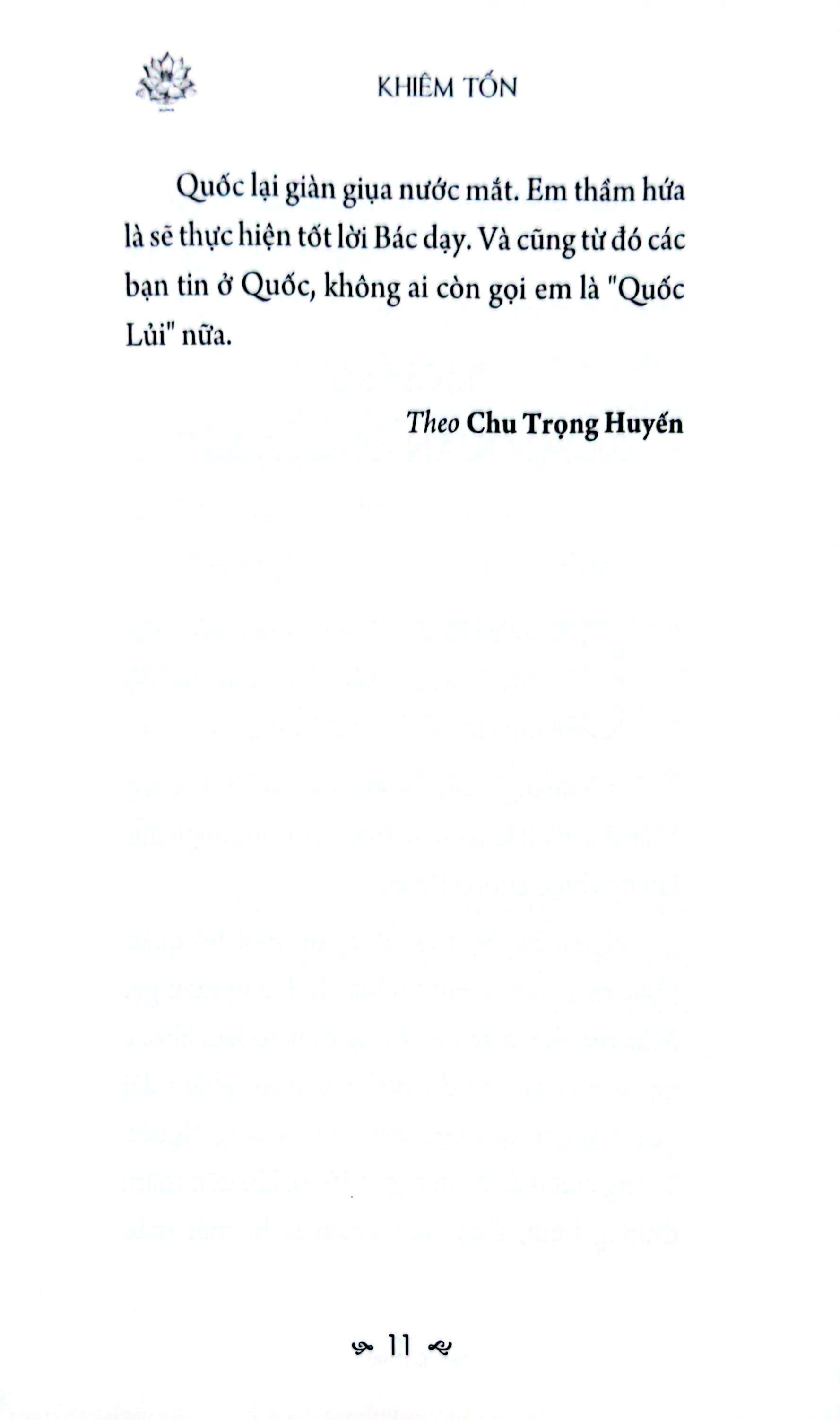 Sáng Mãi Tấm Gương Bác Hồ - Khiêm Tốn - Ảnh 9