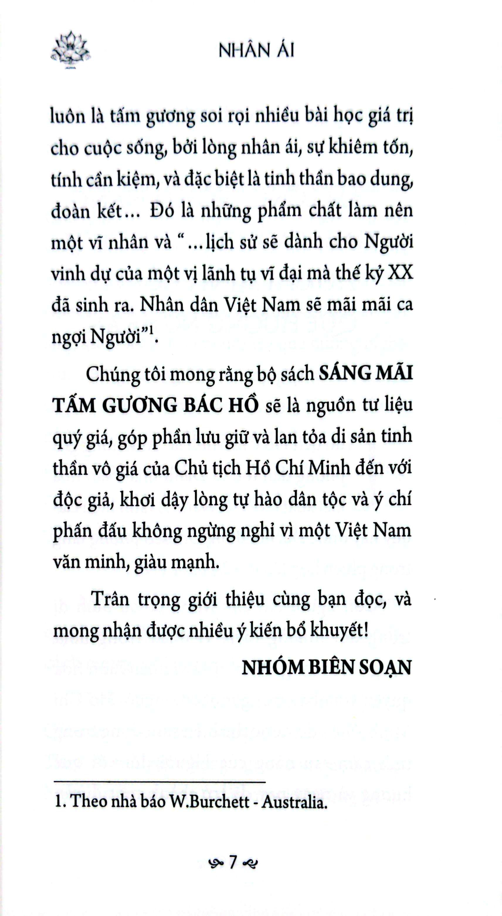 Sáng Mãi Tấm Gương Bác Hồ - Nhân Ái - Ảnh 4